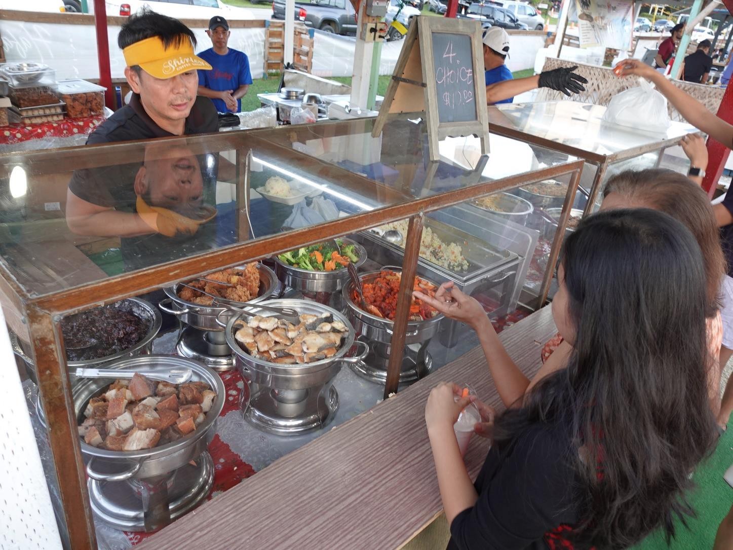 Shirley’s Coffee Shop serves patrons at the 24th Annual Taste of the Marianas International Food Festival & Beer Garden on June 17, 2023, at Garapan Fishing Base, Saipan.  The festival is an annual signature event of the Marianas Visitors Authority and features food, drinks, live entertainment, and arts and crafts.
