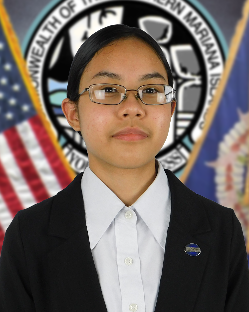 YuriHana Sasamoto served as speaker of the 18th CNMI Youth Congress.