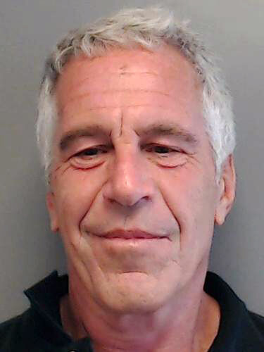 In this 2013 handout provided by the Florida Department of Law Enforcement, Jeffrey Epstein poses for a sex offender mugshot. (Florida Department of Law Enforcement via Getty Images/TNS)