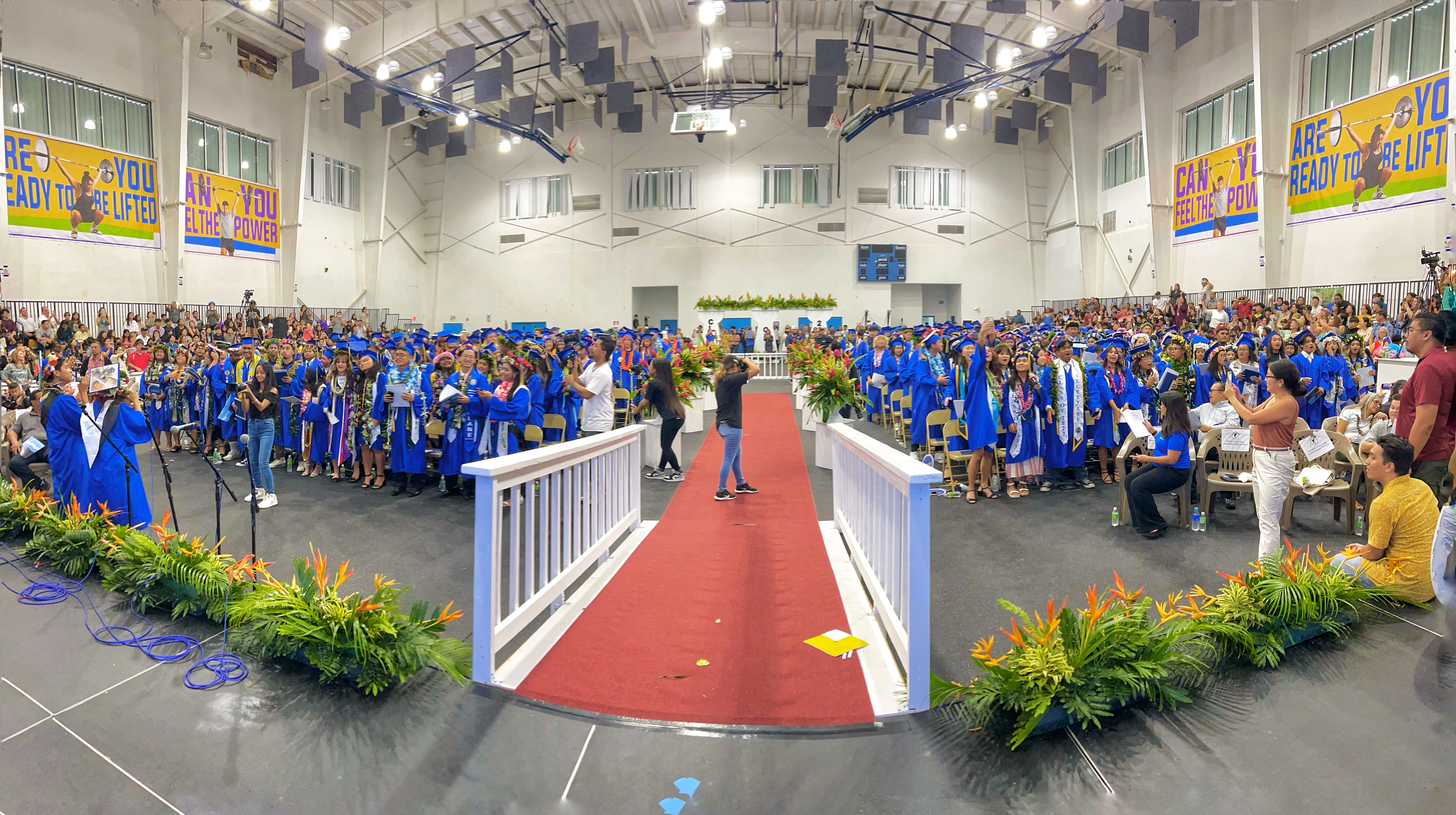 Marianas High School’s Class of 2023 received their diplomas on Tuesday afternoon at the MHS gymnasium.
