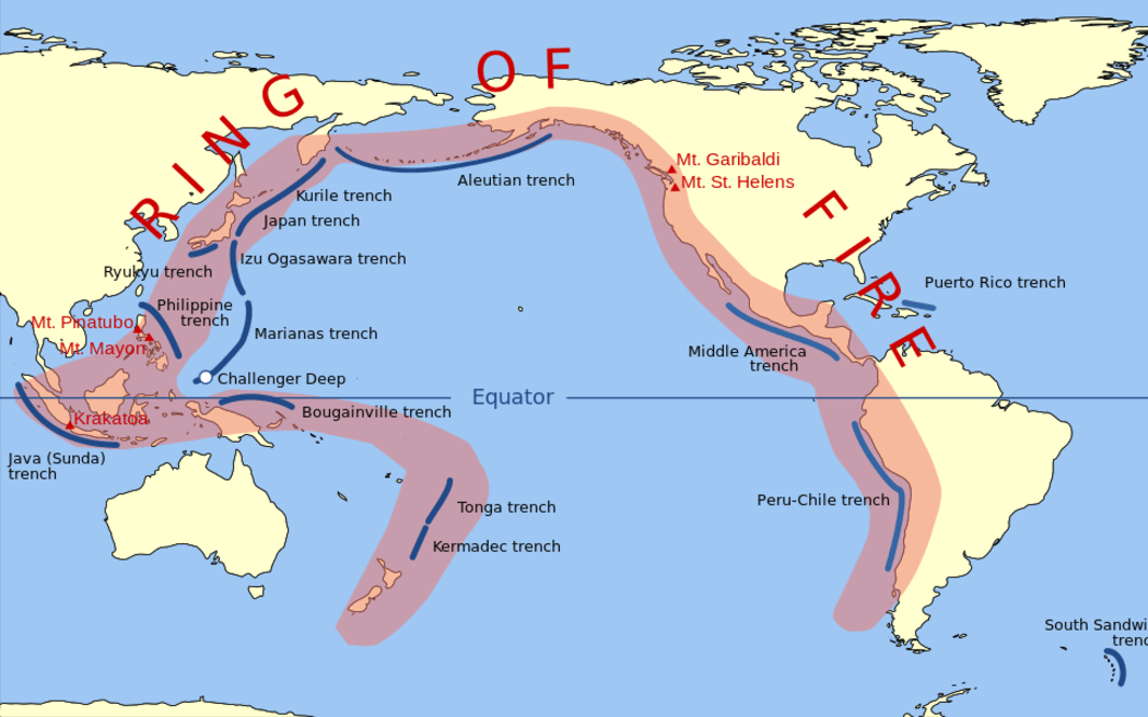 Earthquakes are common in Tonga, which sits on the Pacific Ring of Fire.