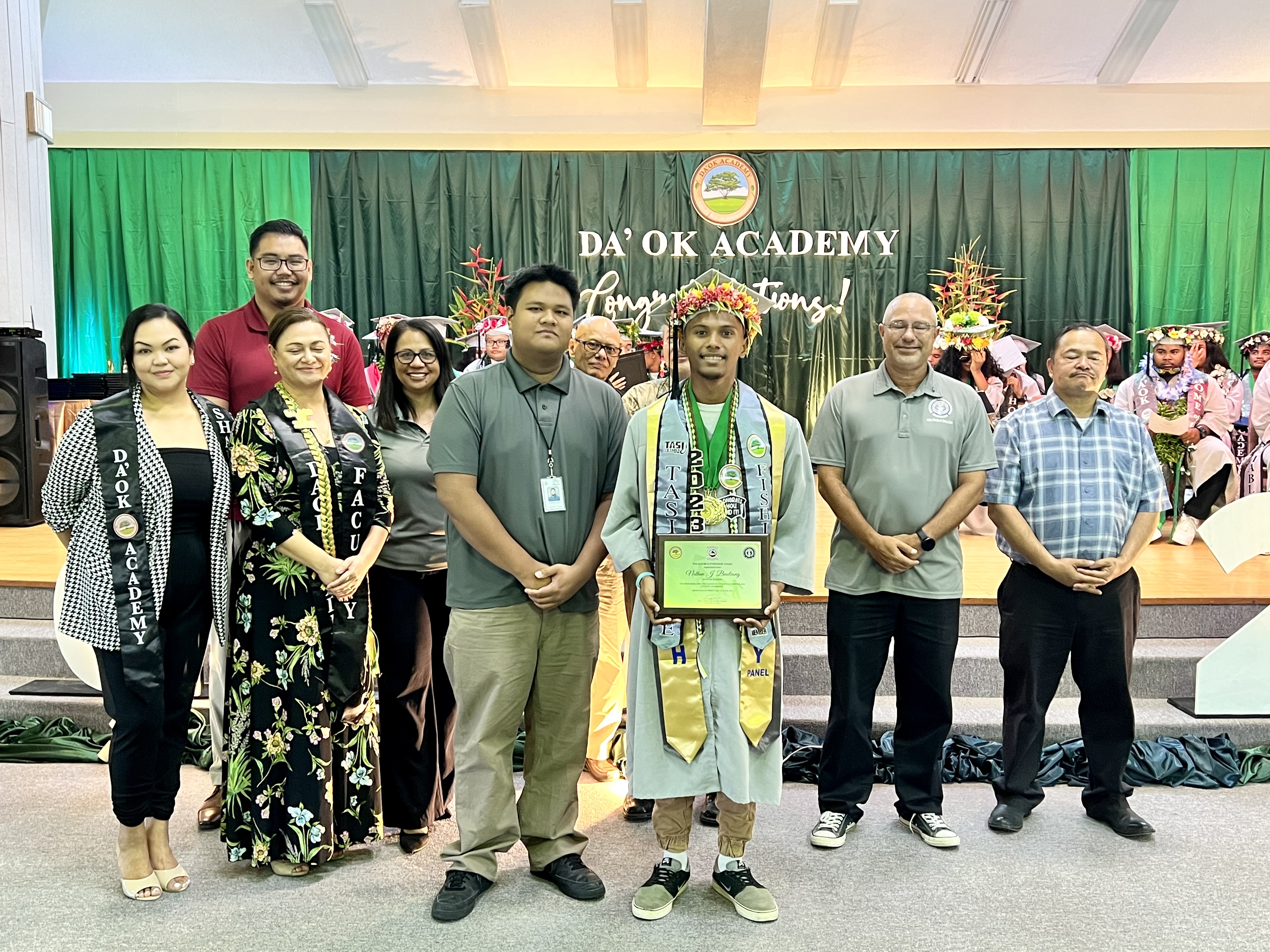 The Mayor’s Award was presented to Nathan J. Bauleong.