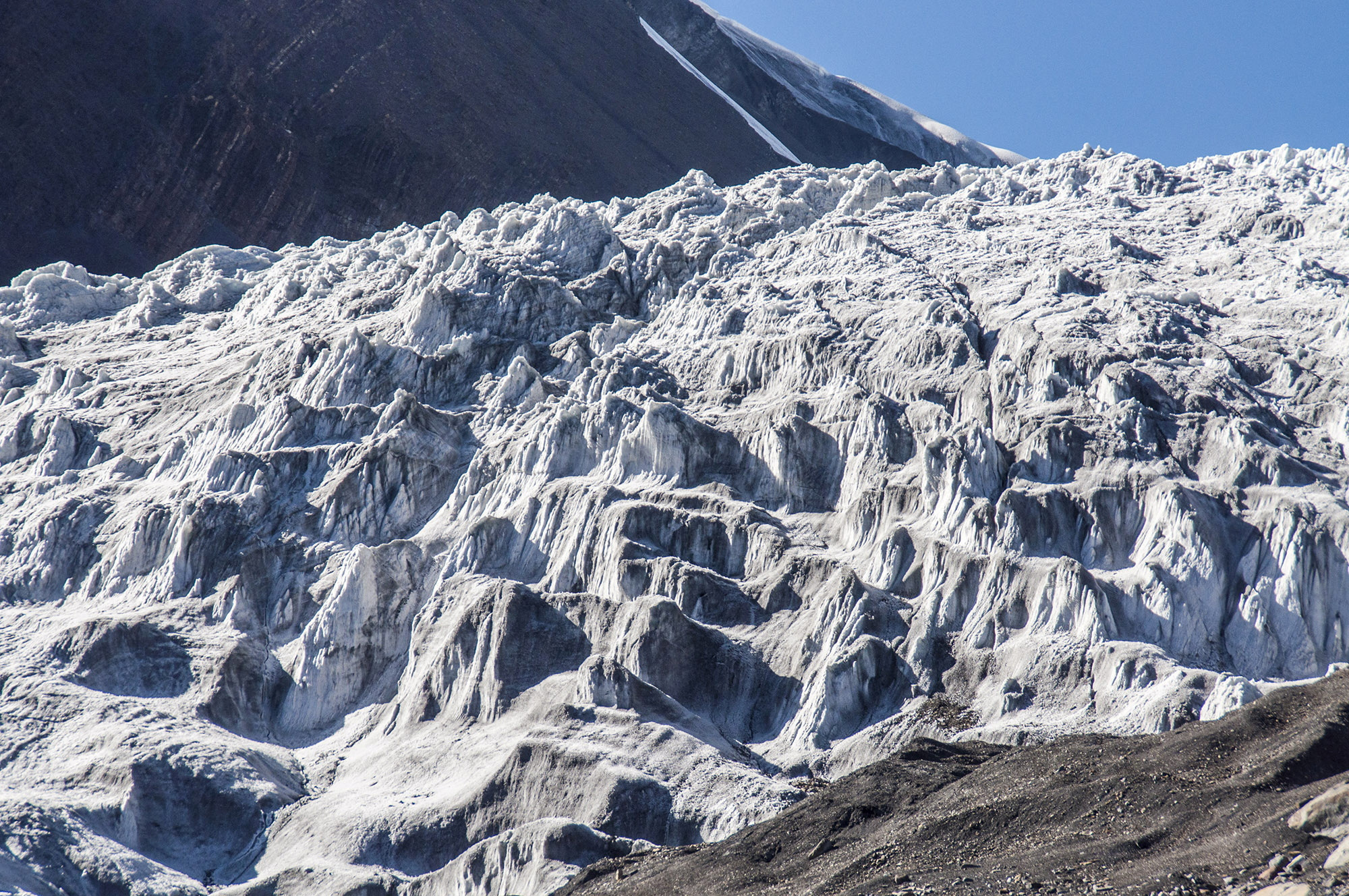 View of the landscape at from Langtang, Nepal in this undated handout image. Tika Gurung/Handout via REUTERS