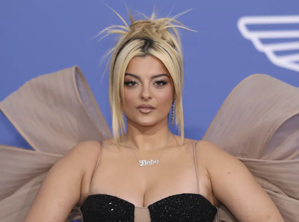 Bebe Rexha poses upon arrival at the amfAR Cinema Against AIDS benefit at the Hotel du Cap-Eden-Roc during the 76th Cannes international film festival, Cap d'Antibes, southern France, May 25, 2023.