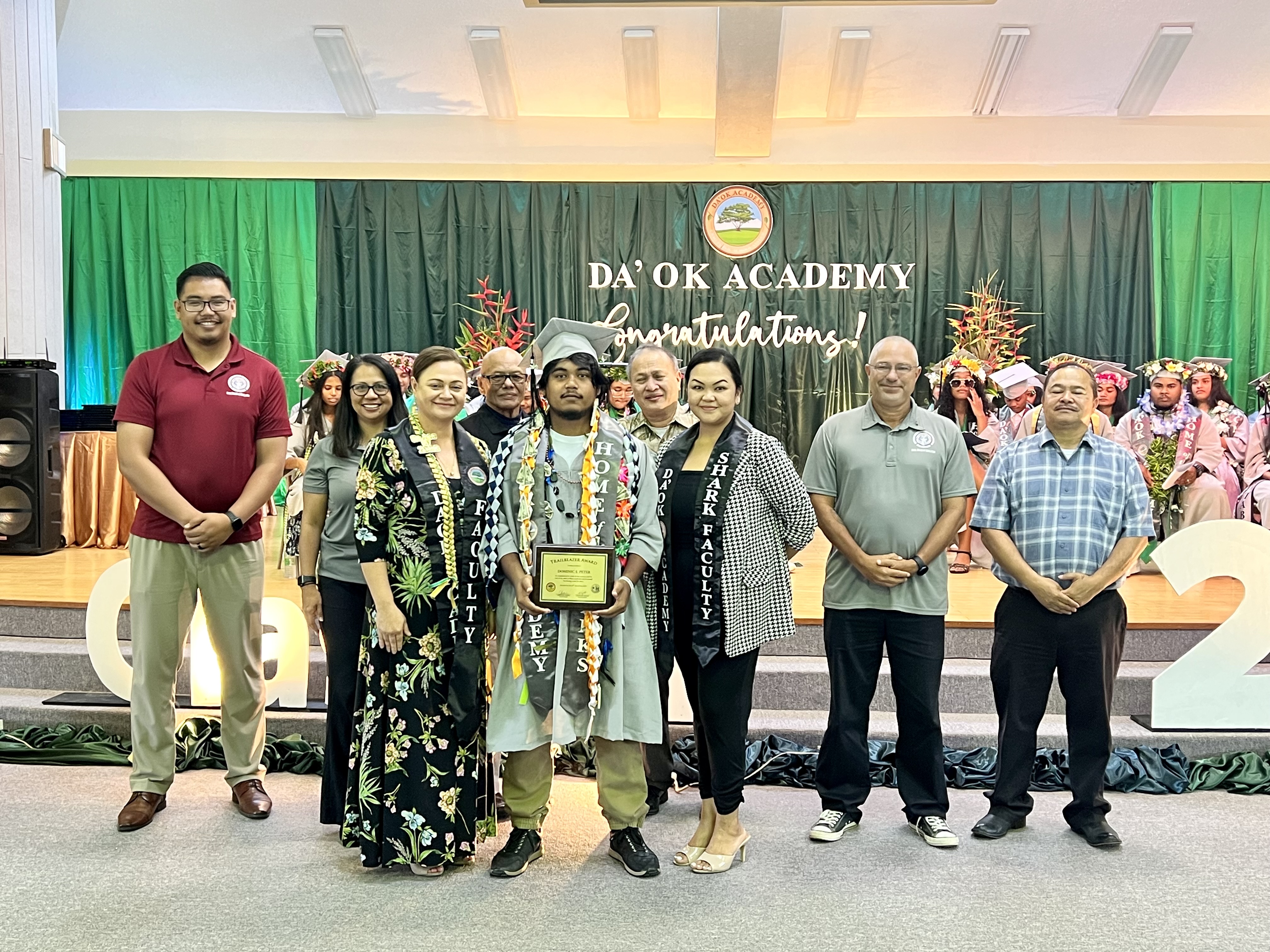 The Da’ok Academy’s Trailblazer Award was presented to Dominic S. Peter.