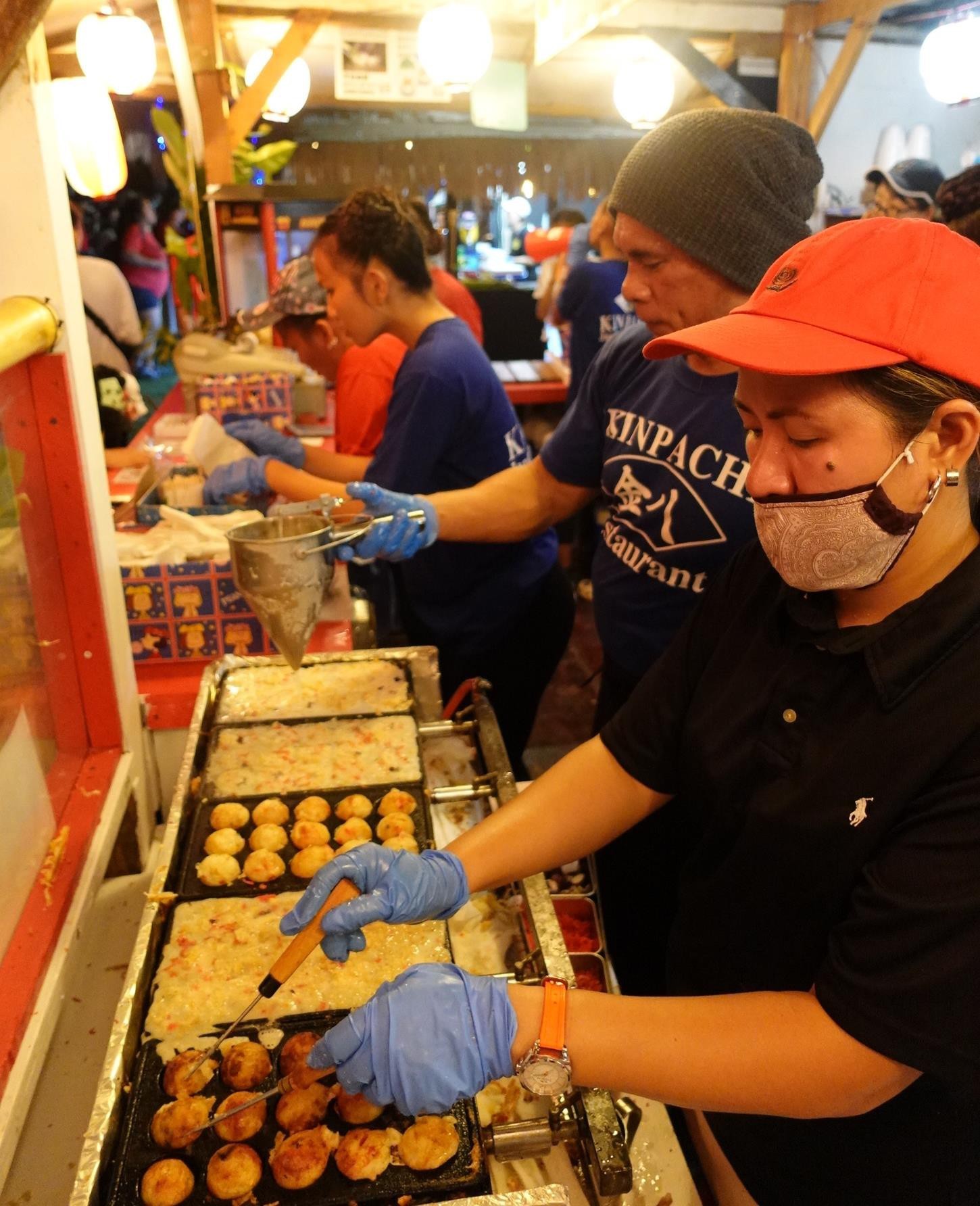 Kinpachi Restaurant offers Japanese cuisine at the 24th Annual Taste of the Marianas International Food Festival & Beer Garden on June 3, 2023, in Saipan.