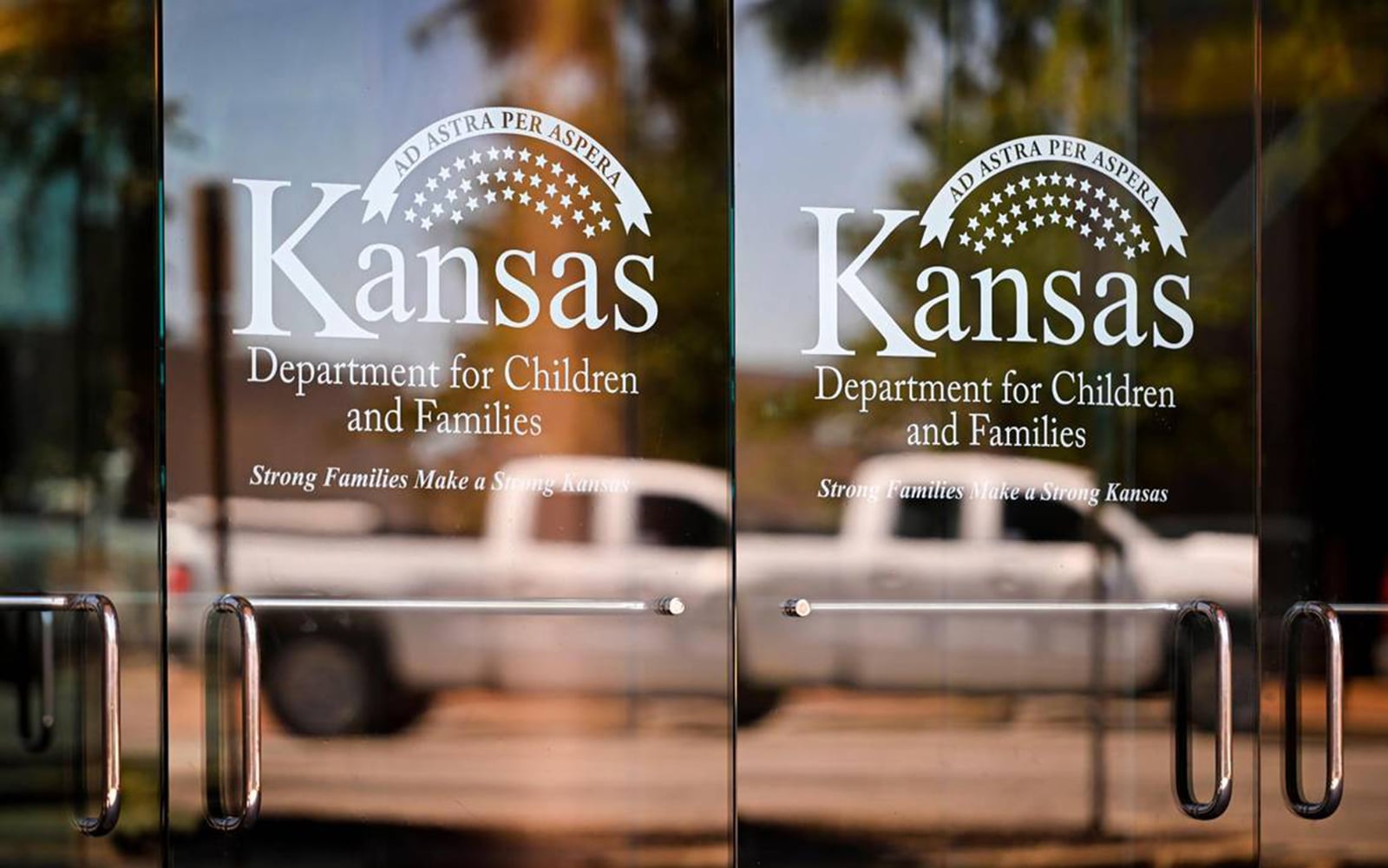 The Kansas Department for Children and Families office in Topeka, Kansas. (Tammy Ljungblad/Kansas City Star/TNS)