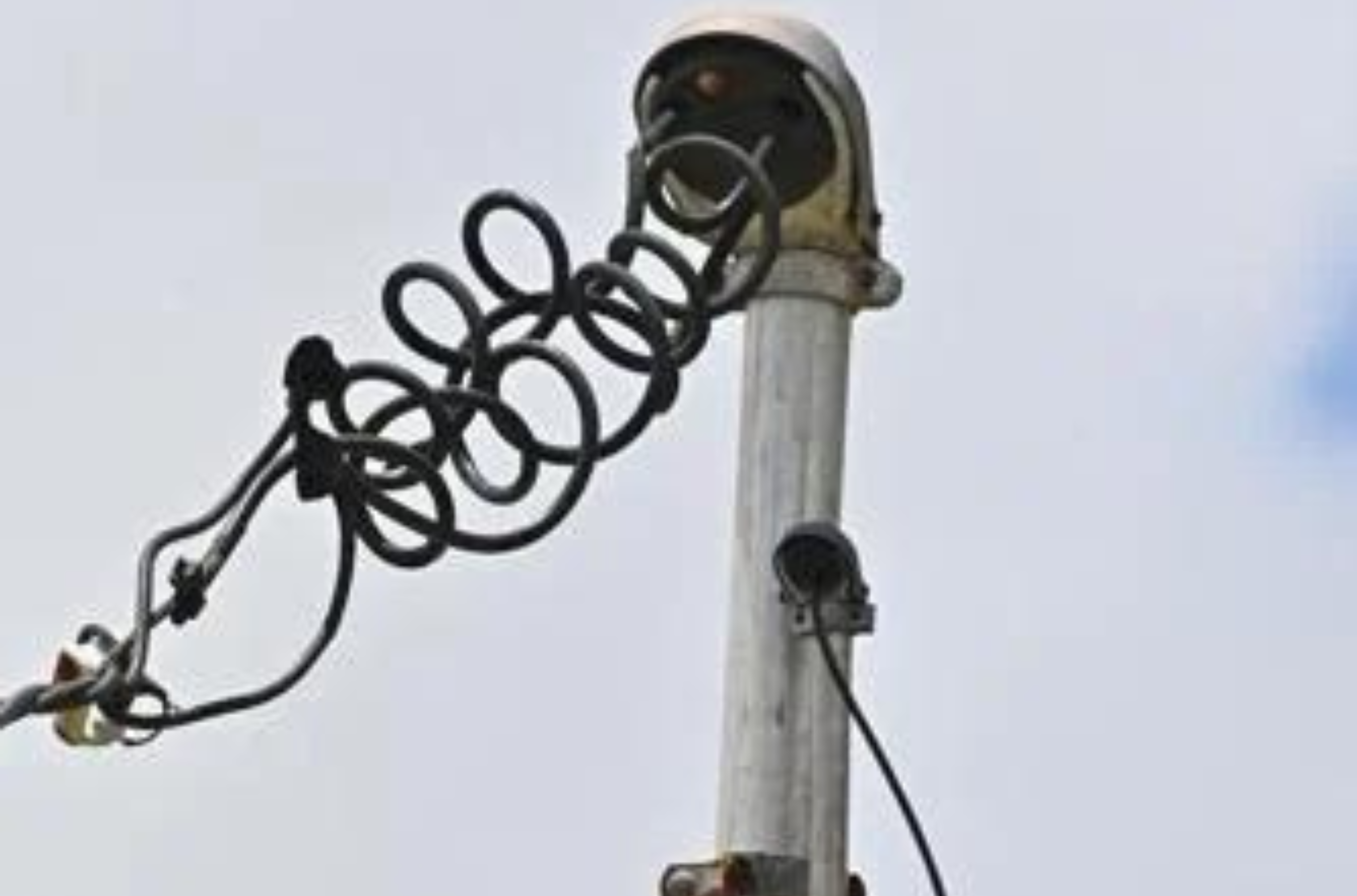 A residential weather head is seen June 26, 2023, in Tamuning. 