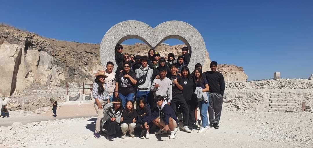 At the volcanic stones in Arequipa, Peru.