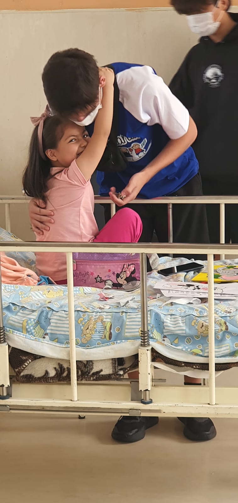  At a children's hospital in Peru.