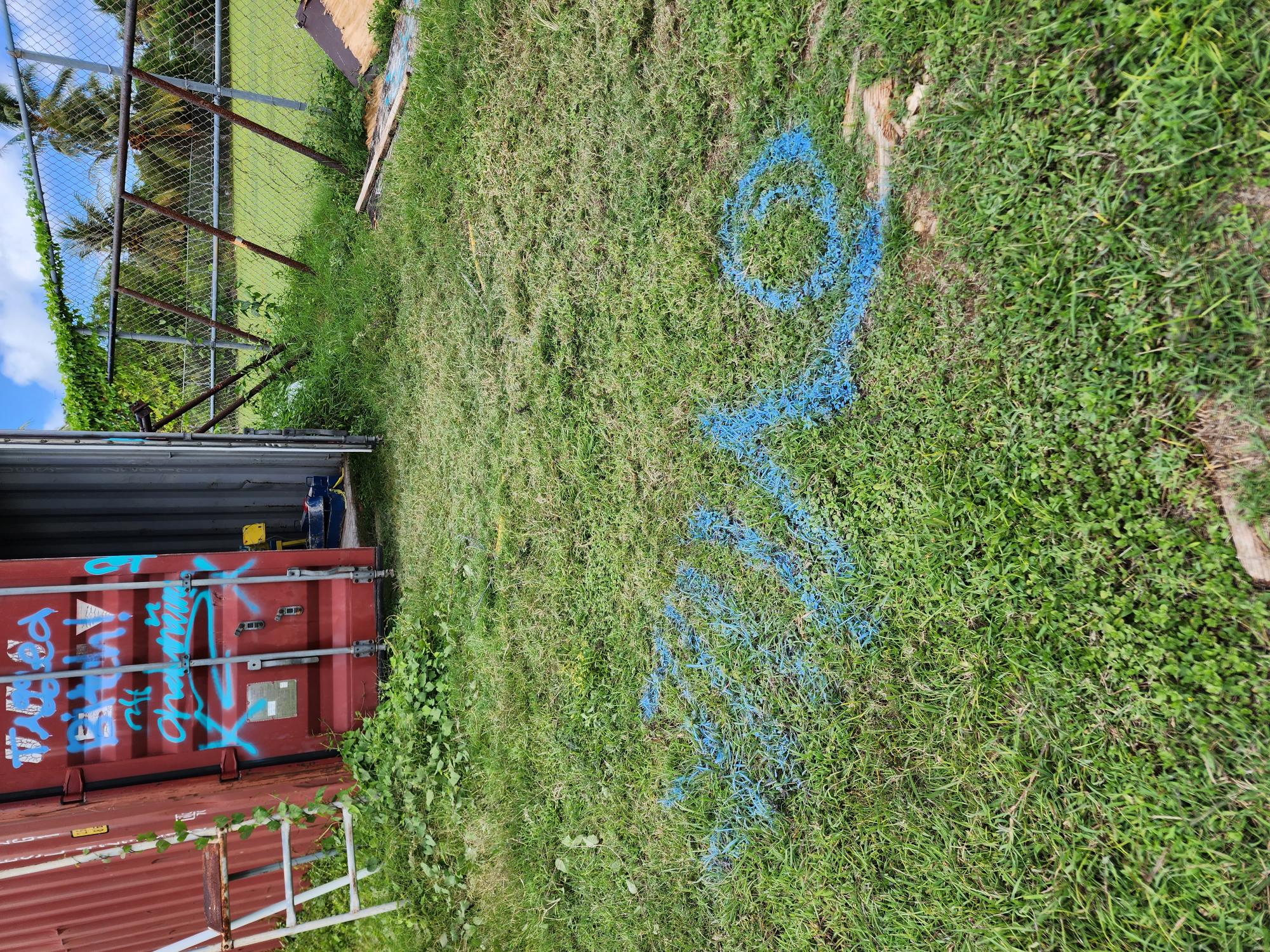 The Northern Marianas Sports Association’s equipment container was broken into.