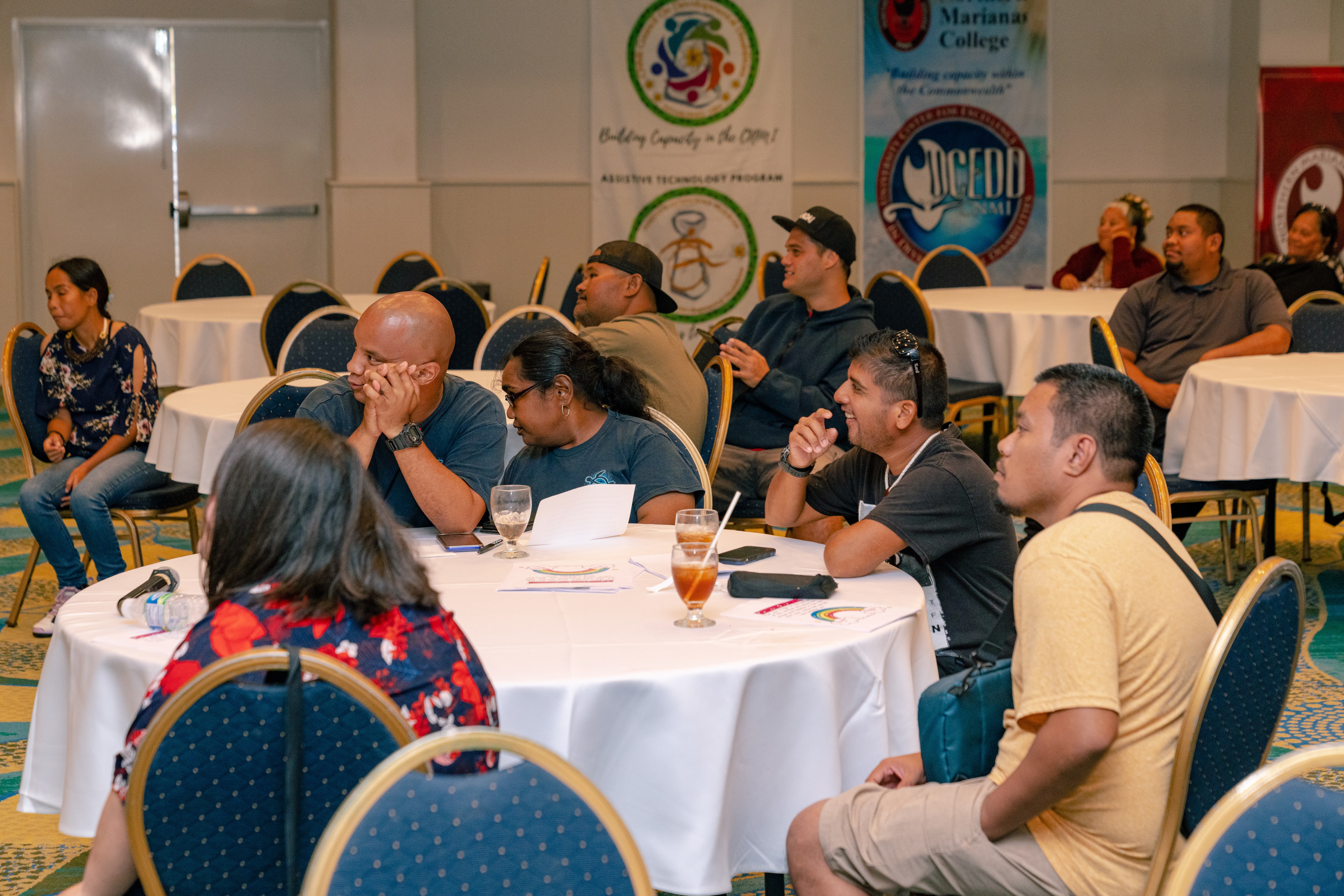 Participants look on during one of the UCEDD Inclusion Training sessions held on Saipan.