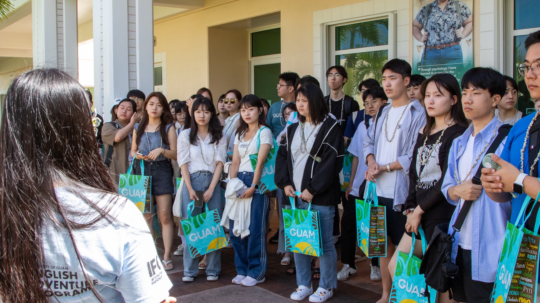 The University of Guam welcomes international students as they begin the UOG English Adventure Program on June 26 on campus in Mangilao. Students in the study-abroad program will experience the UOG for two to four weeks.