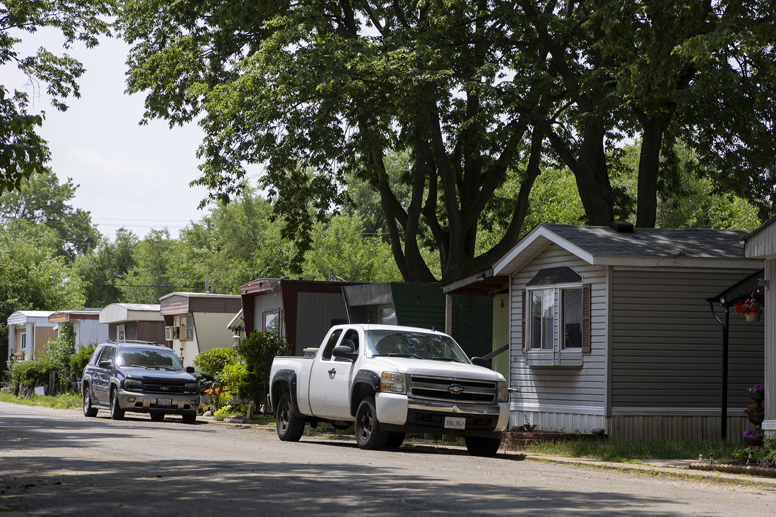 The Family Manufactured Home Community in Rockford on June 22, 2023. The Illinois EPA found high levels of PFOA and PFOS in wells dug for the development's wells. (Brian Cassella/Chicago Tribune/TNS)