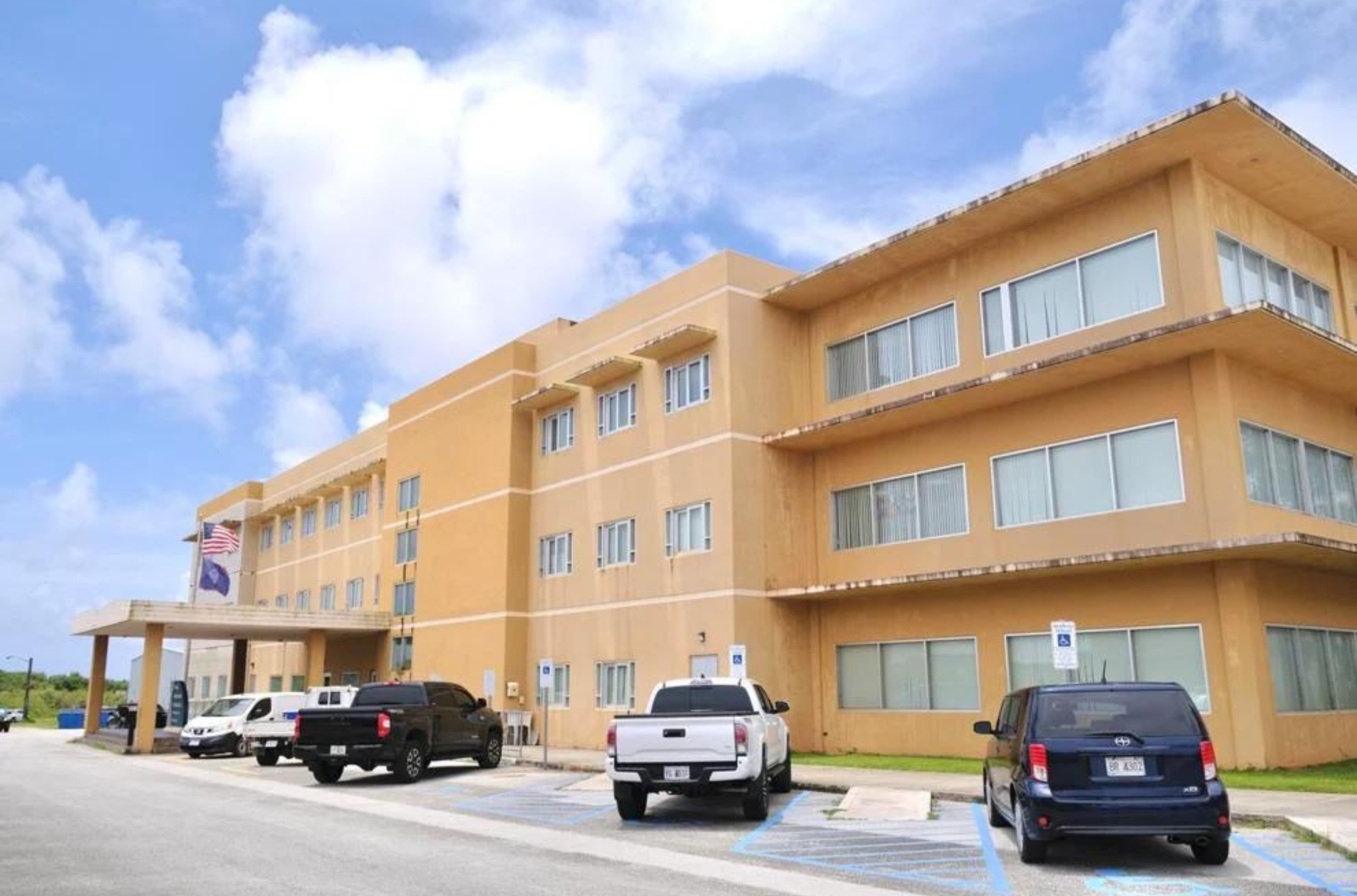 The Guam Department of Education headquarters in Tiyan is shown Monday, April 10, 2023.
