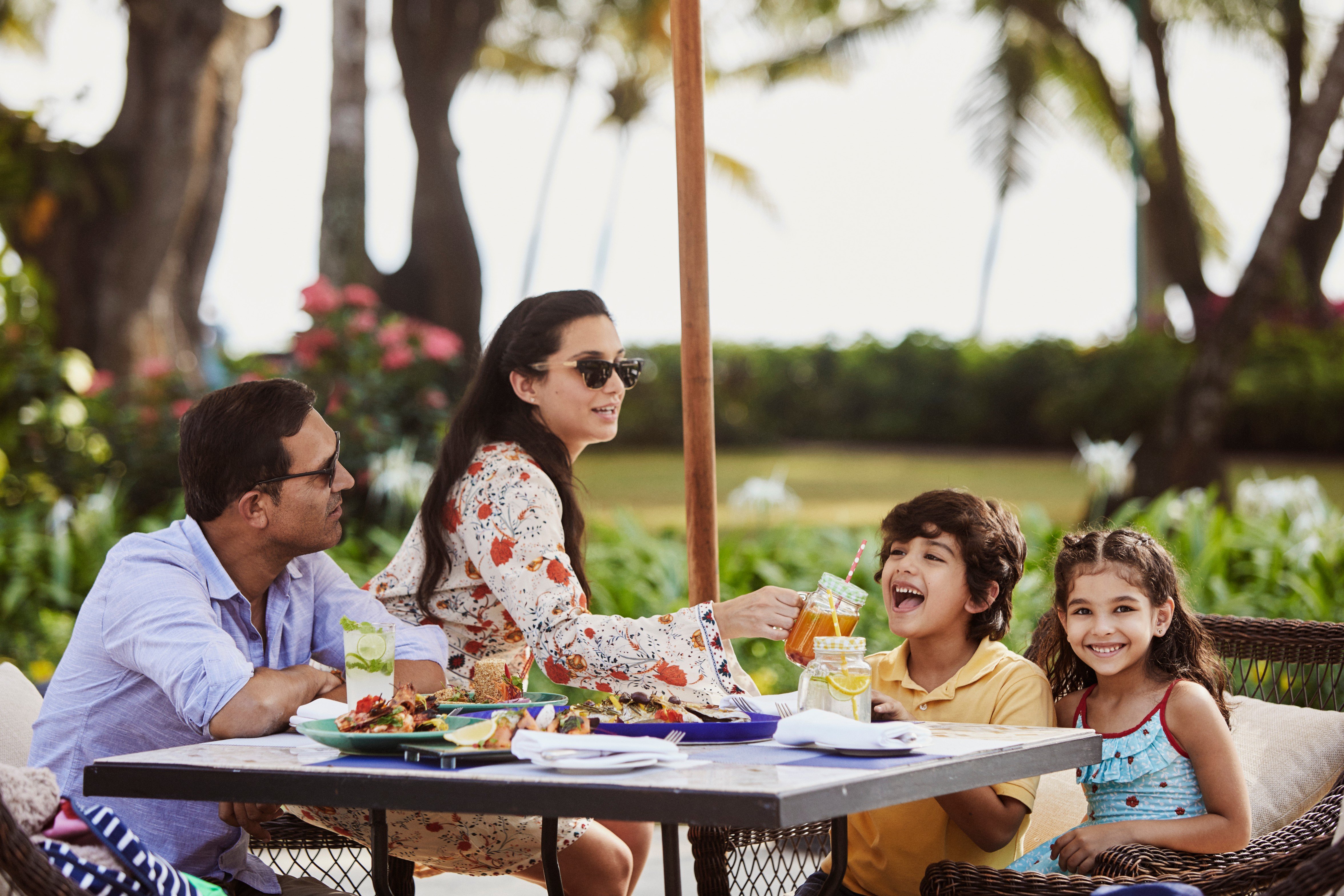 The Hyatt's Kili Café & Terrace is a top choice for al fresco dining on Saipan.