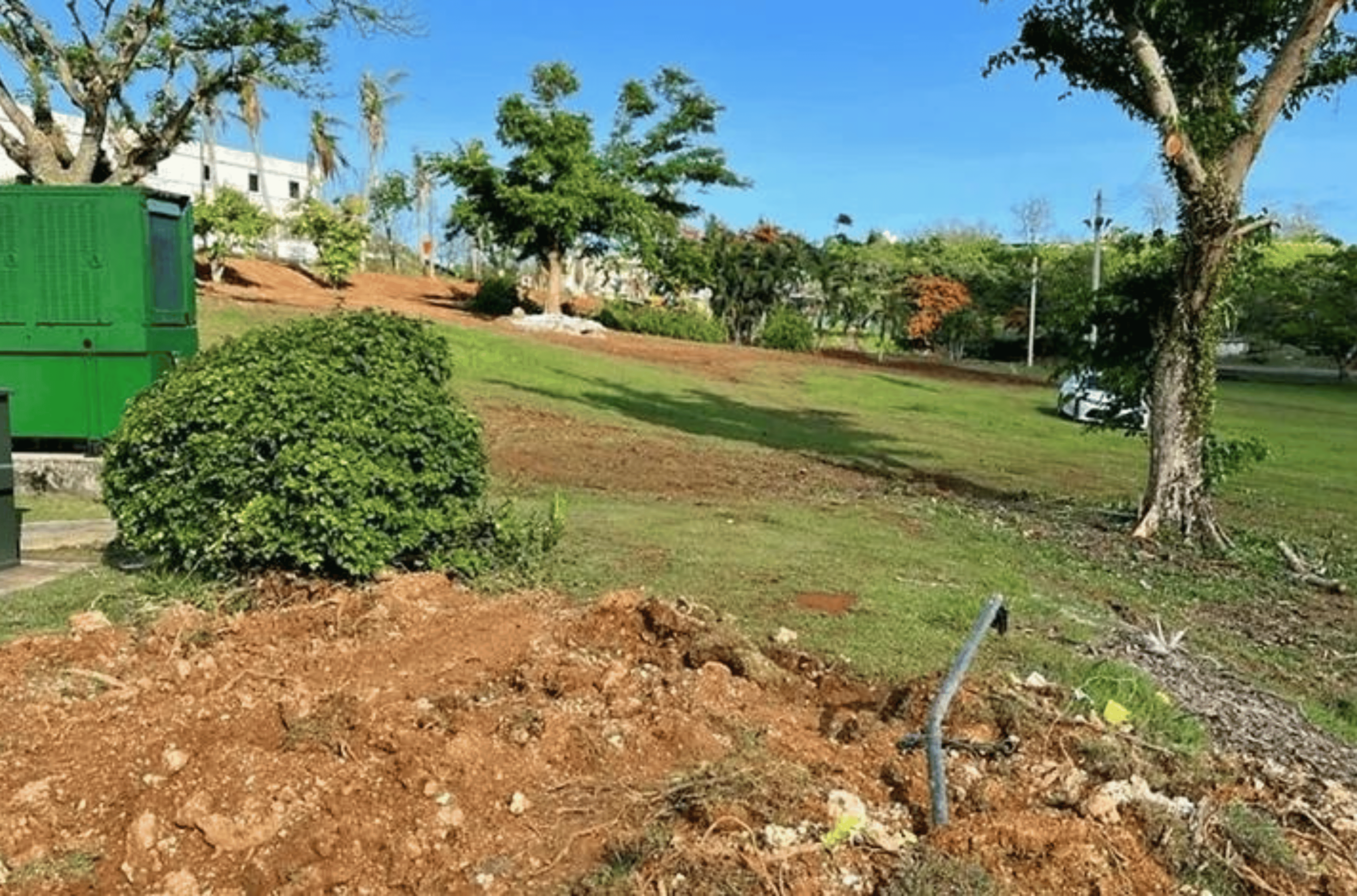 GVB is cleaning up Ypao Park in preparation for a busy summer season of visitors.