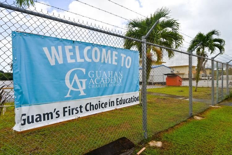 The Guahan Academy Charter School is seen Oct. 17, 2022, in Tiyan. The school scaled back its CHamoru program to focus on literacy.