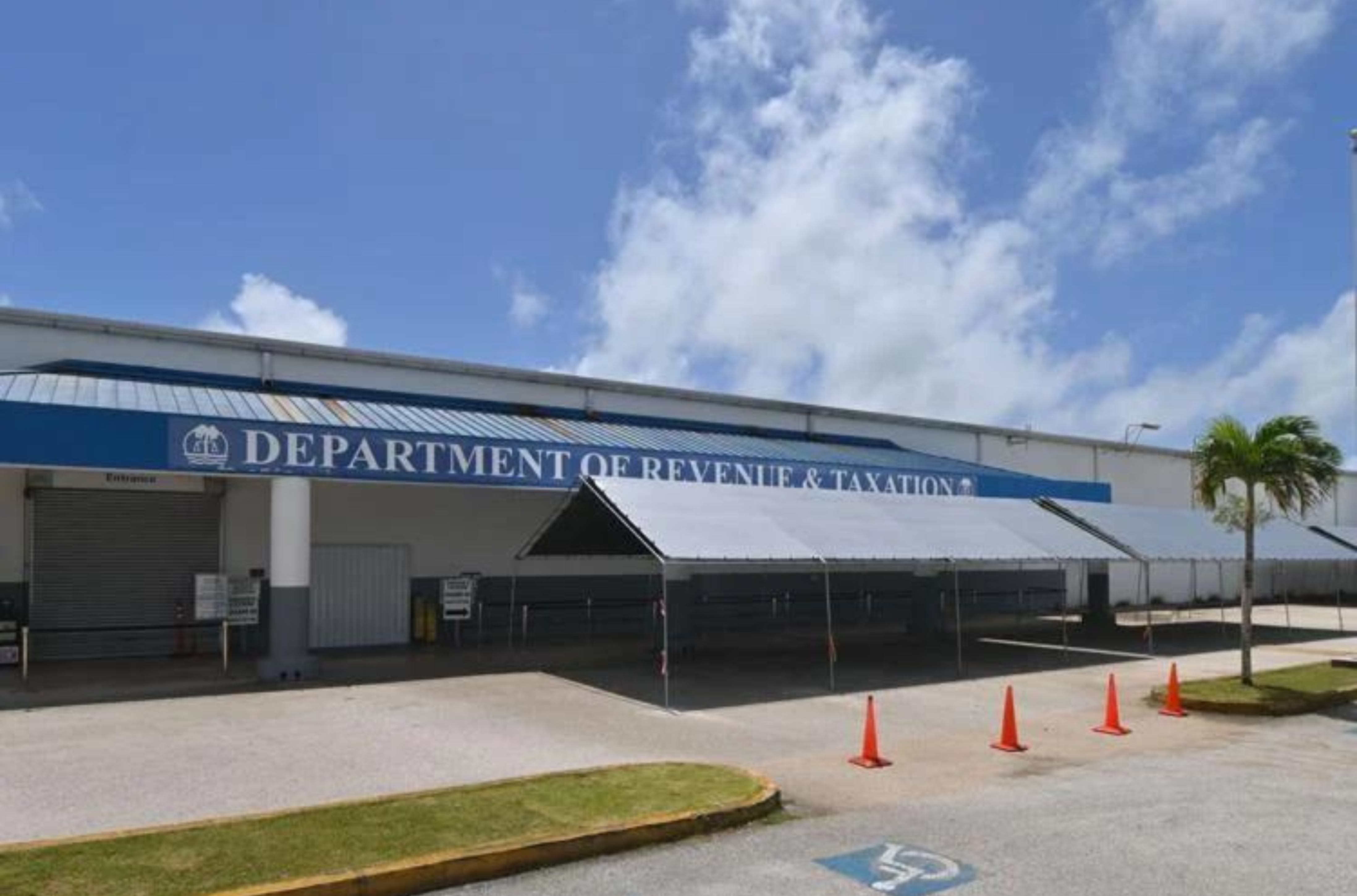 The Department of Revenue and Taxation is shown April 3, 2022, in Barrigada. 