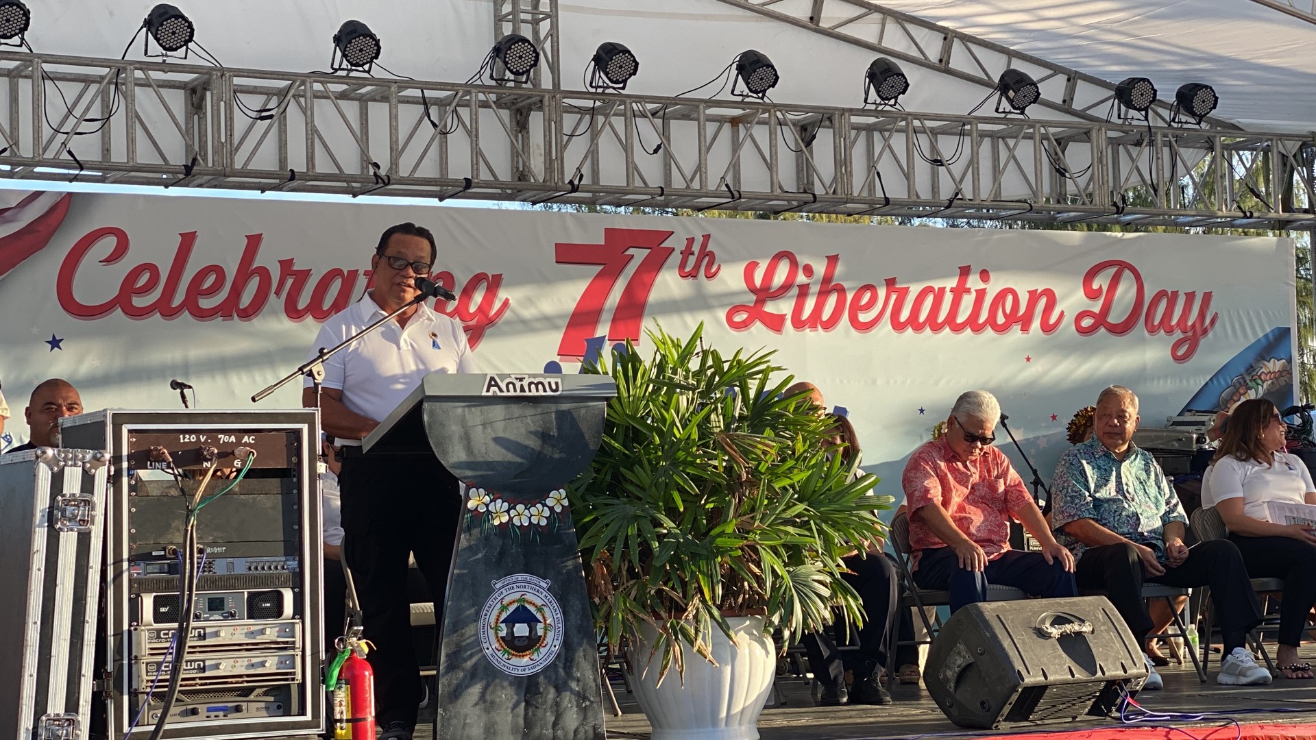 Saipan Mayor RB Camacho talks about the significance of Liberation Day.