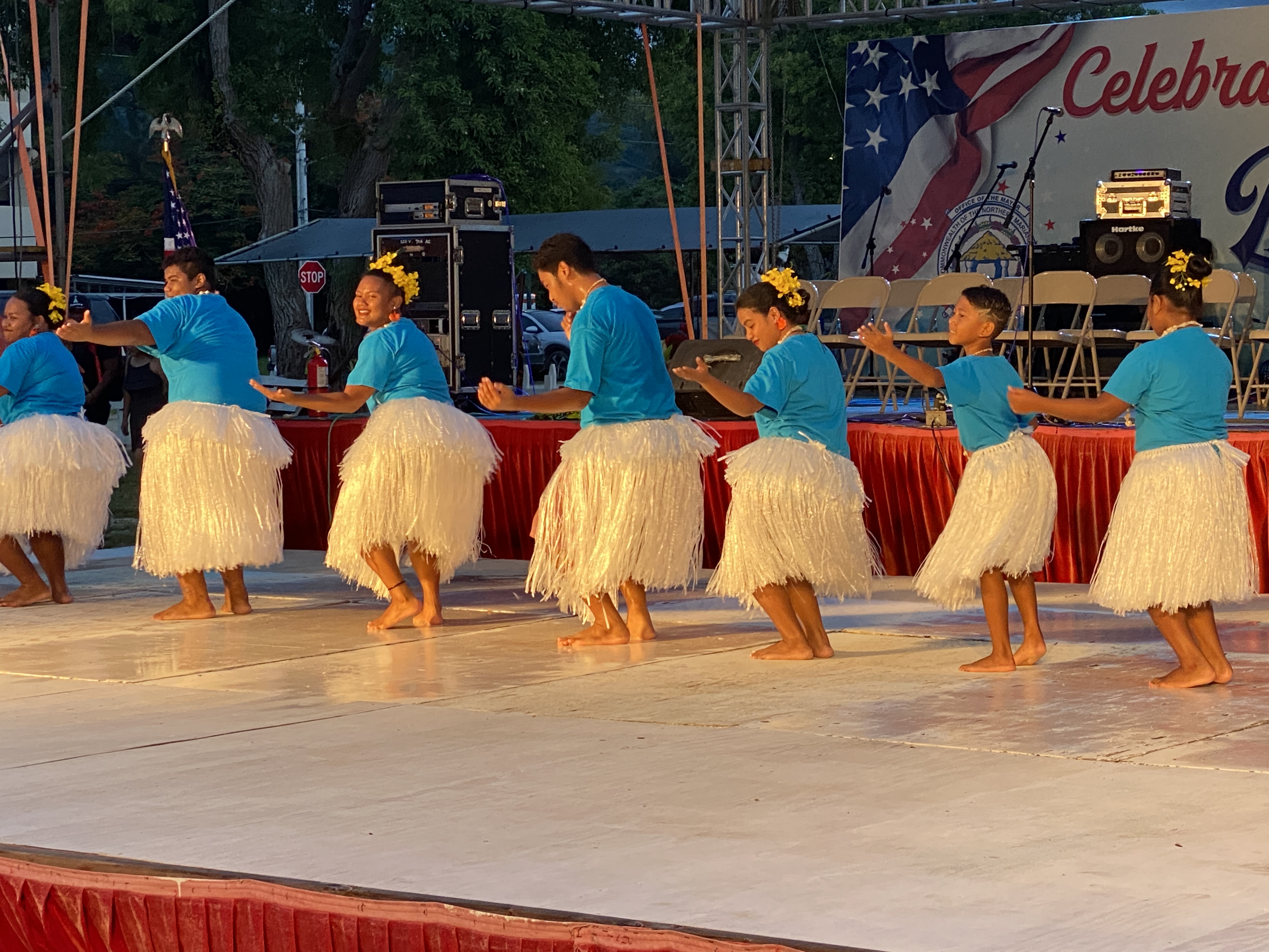 The Palauan Community Association's Tiul Belau opened the evening with a cultural dance performance.