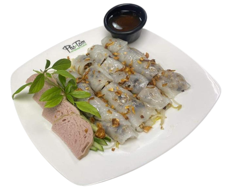 Vietnamese rice rolls