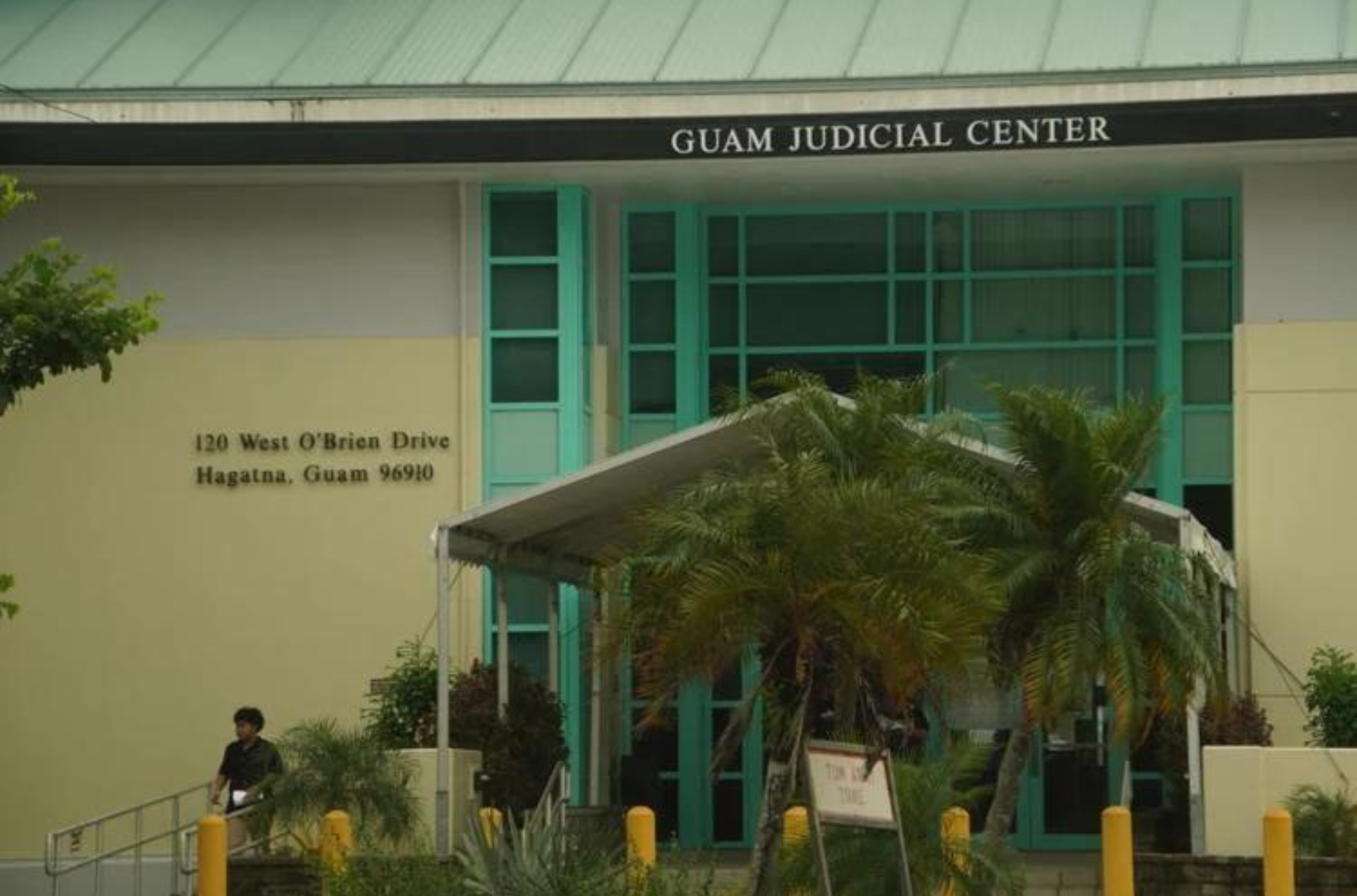 The Guam Judicial Center in Hagåtña is shown Thursday, July 27, 2023. The Judiciary of Guam is still waiting to submit a budget to lawmakers after its hearing was canceled for the second time this week.