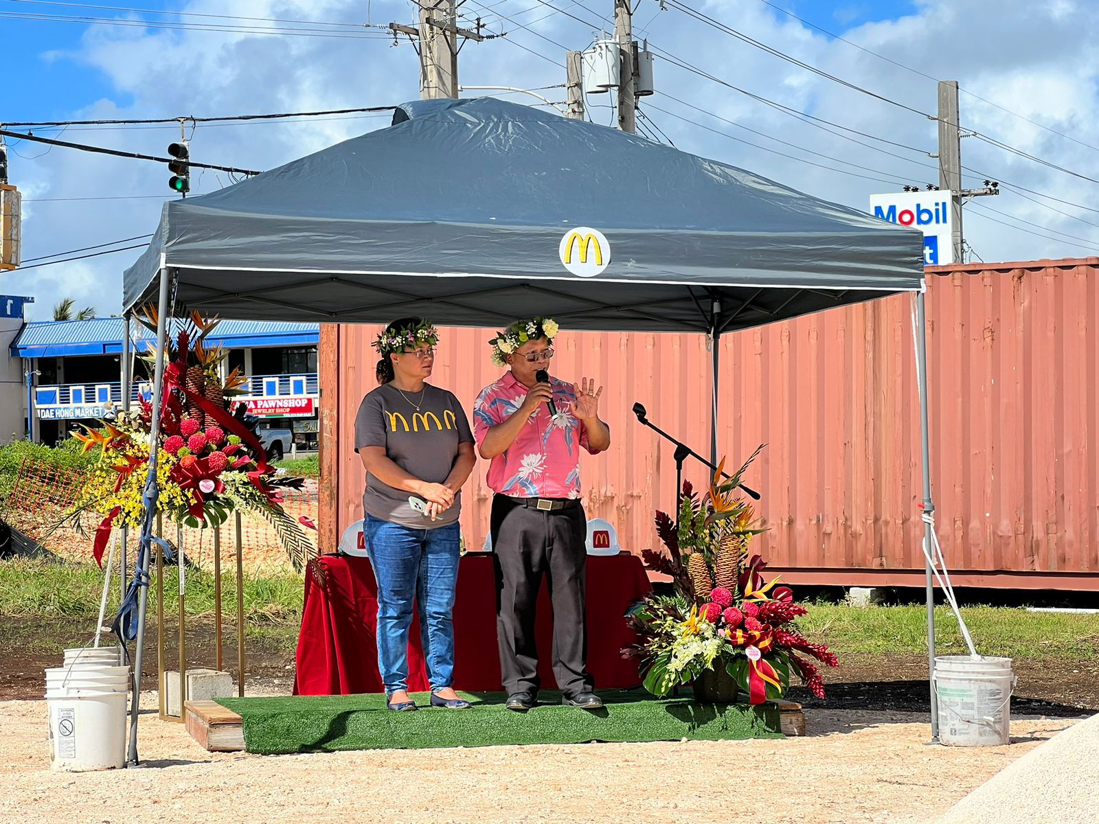Marcia E. Ayuyu, vice president and owner/operator of McDonald’s of Guam and Saipan; left, and her husband Joe C. Ayuyu Sr., president and owner/operator of McDonald’s of Guam and Saipan.