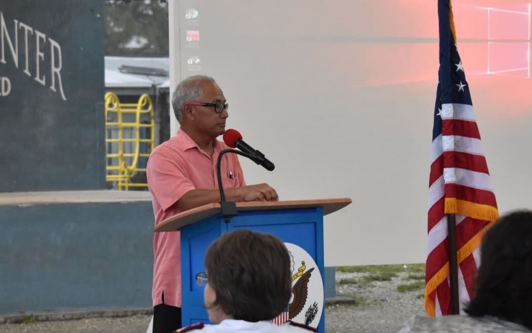 Archive photo of Marshall Islands foreign minister Jack Ading