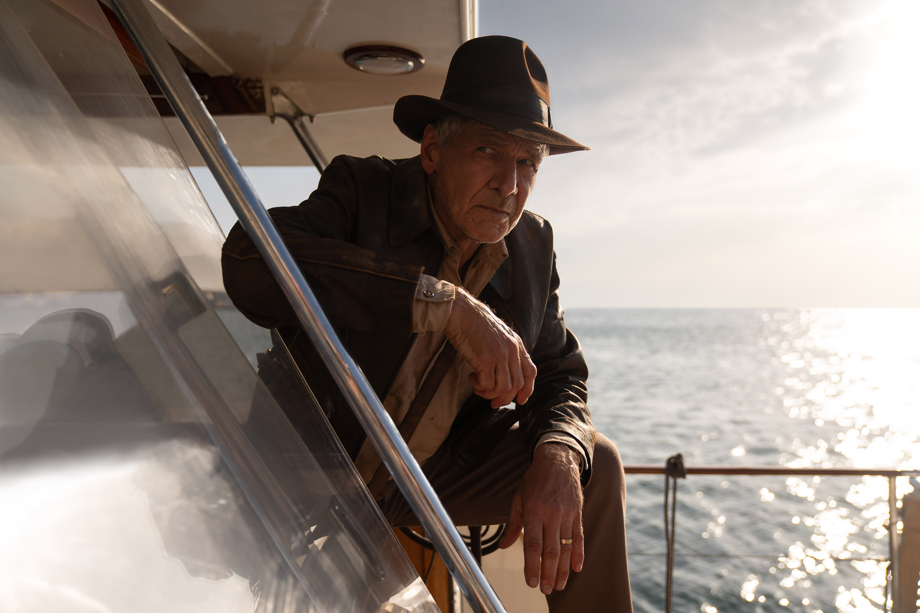 Harrison Ford in "Indiana Jones and the Dial of Destiny." (Jonathan Olley/Lucasfilm Ltd./TNS)