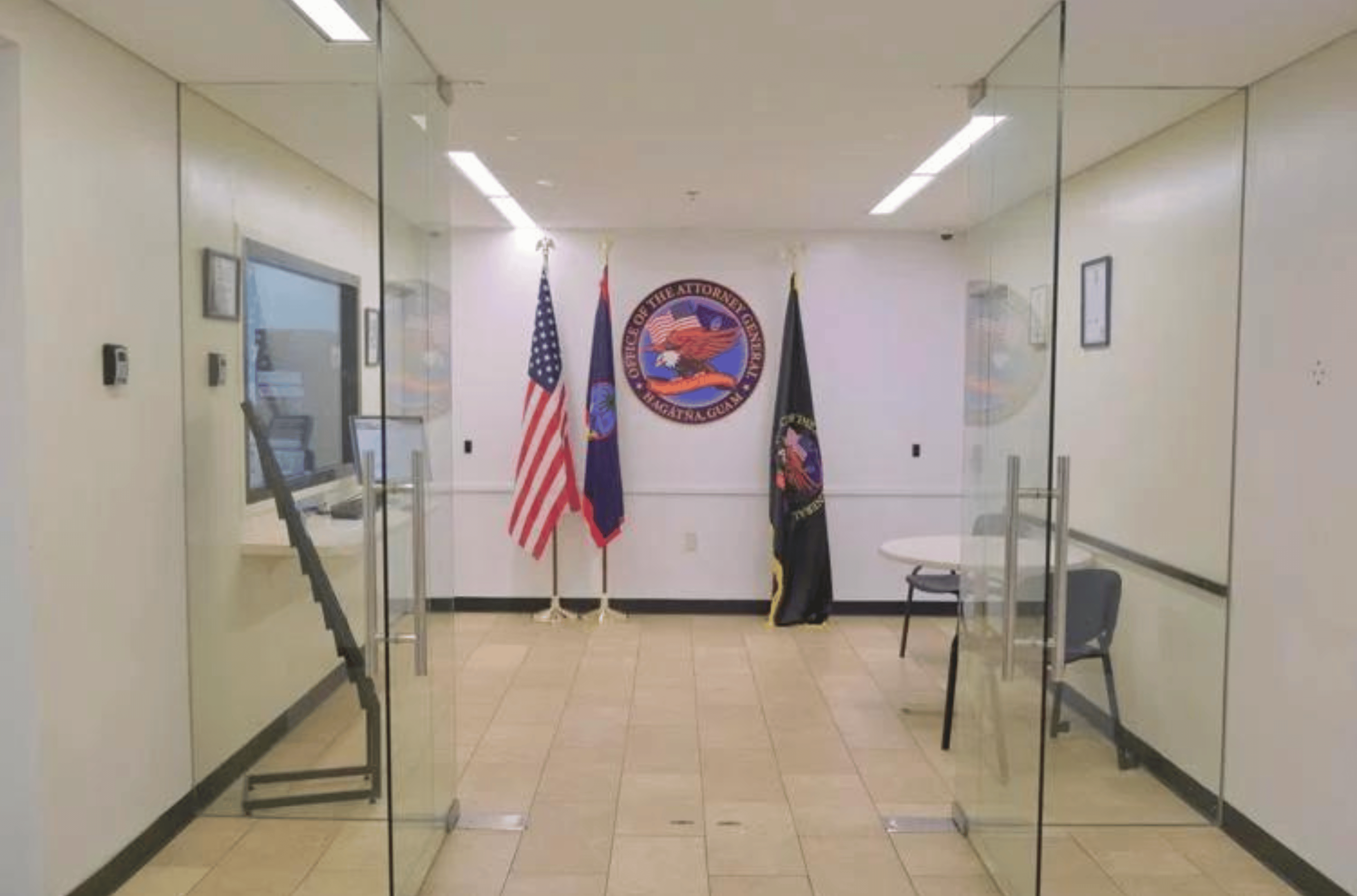 The lobby of the Office of the Attorney General is shown Thursday, Aug. 17, 2023, at the Guam International Trade Center in Tamuning. 