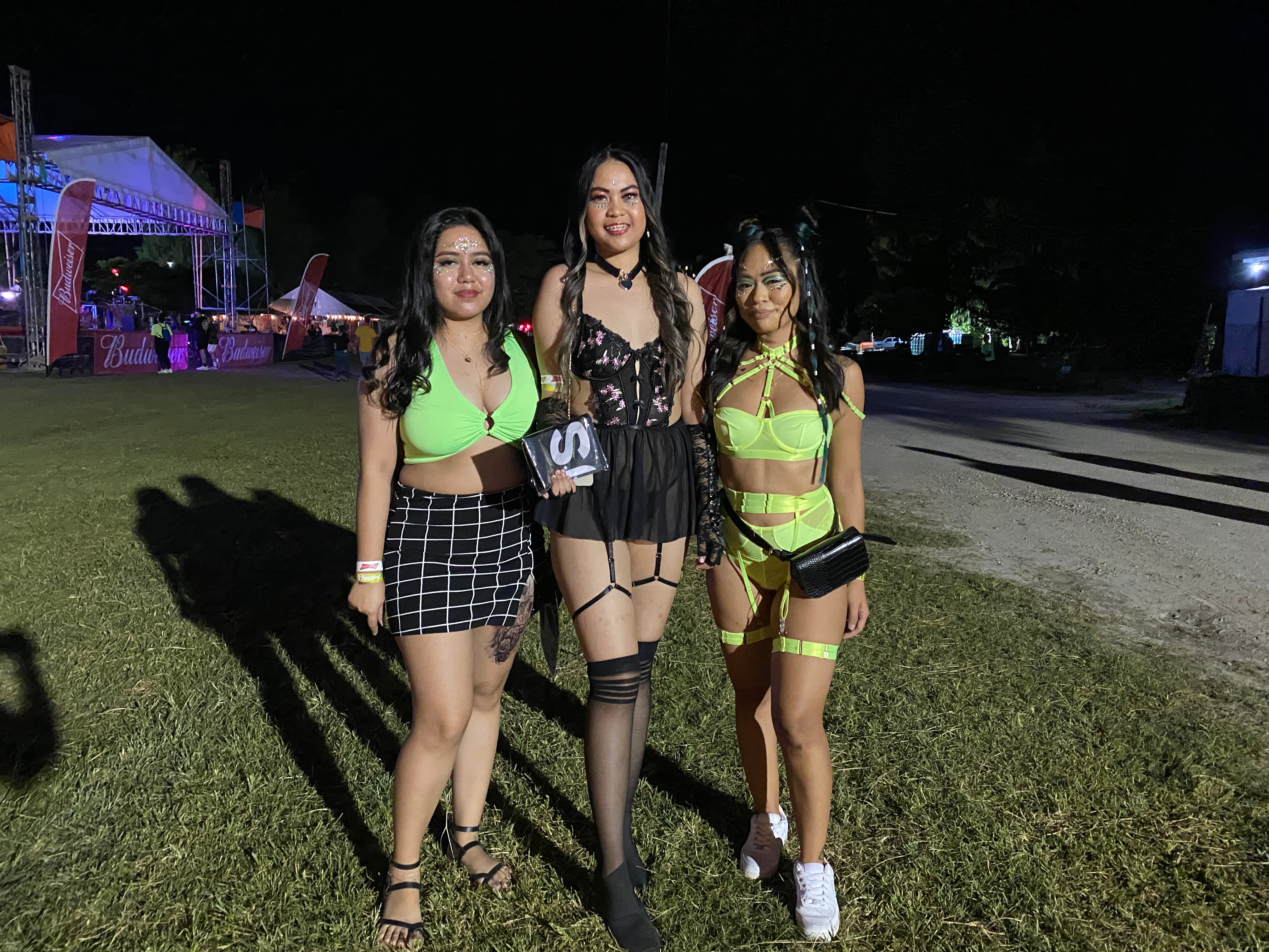 From left, Anne Miraflor, Kate Furigay, and Rachel Rivera. 