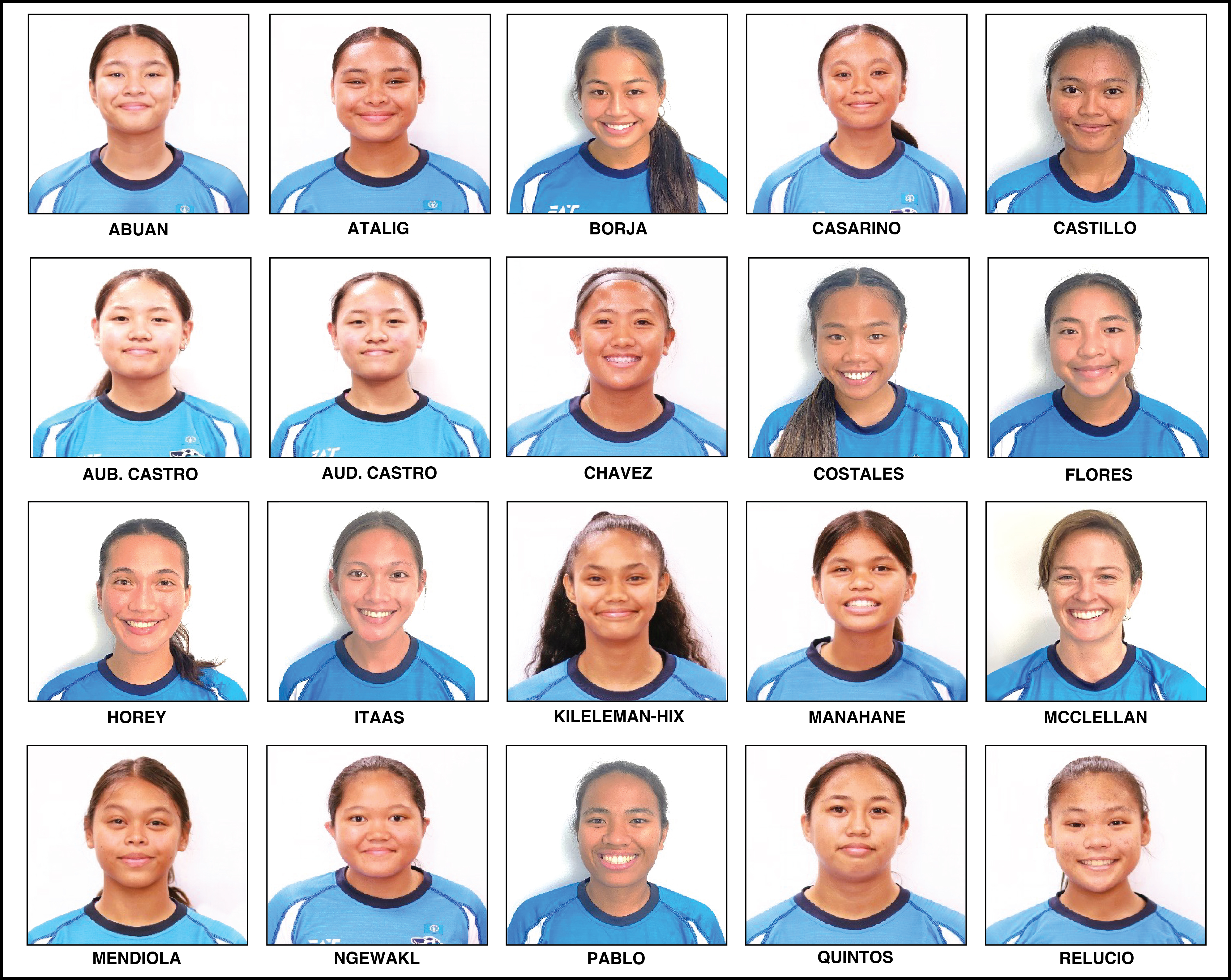 The NMI U23 Women’s National Team.