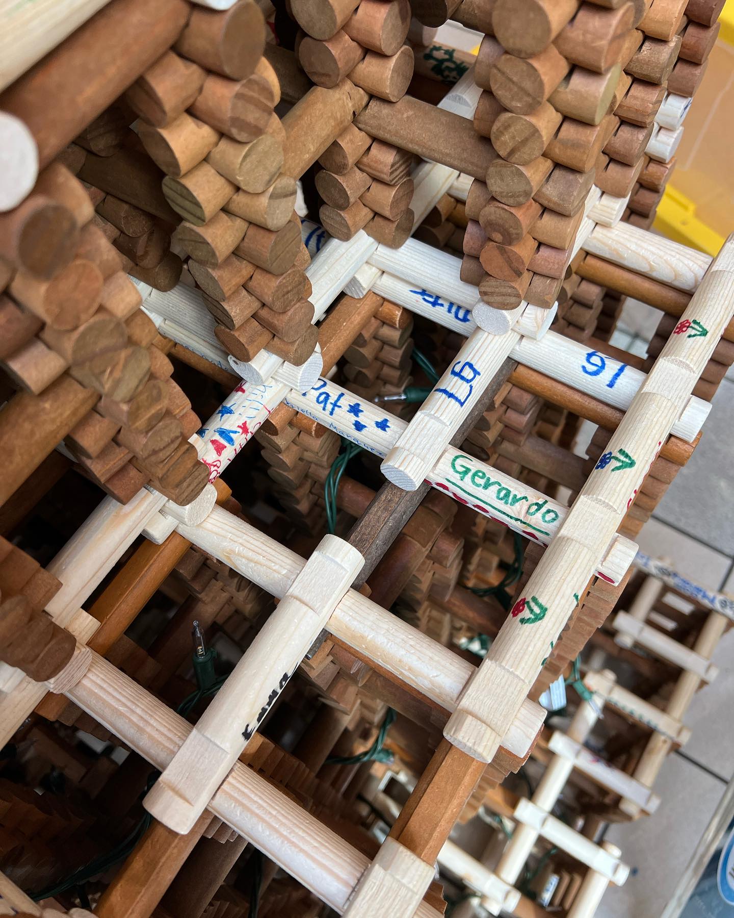 Donors placed their names on the logs taken last August 26, 2023 at Agana Shopping Center. 