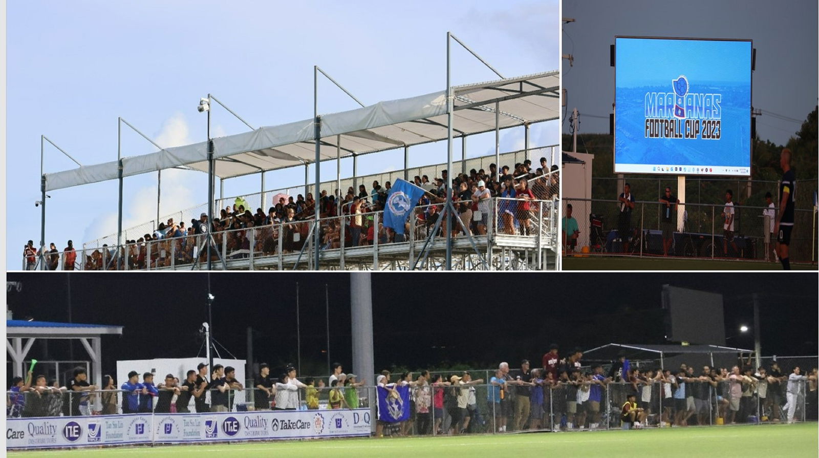 The NMI Soccer Training Center in Koblerville was the venue of this year’s Marianas Football Cup, which was won by the local men and women’s teams.