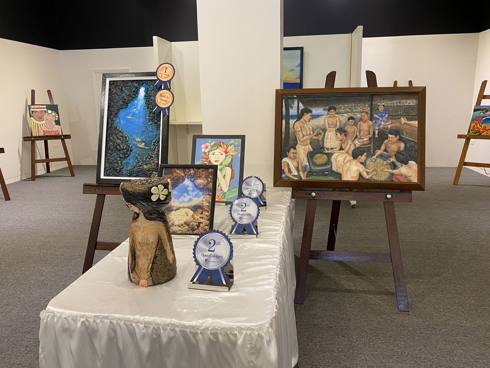 Artworks from the Bridge Capital Art Contest are available for viewing at the DFS T-Galleria