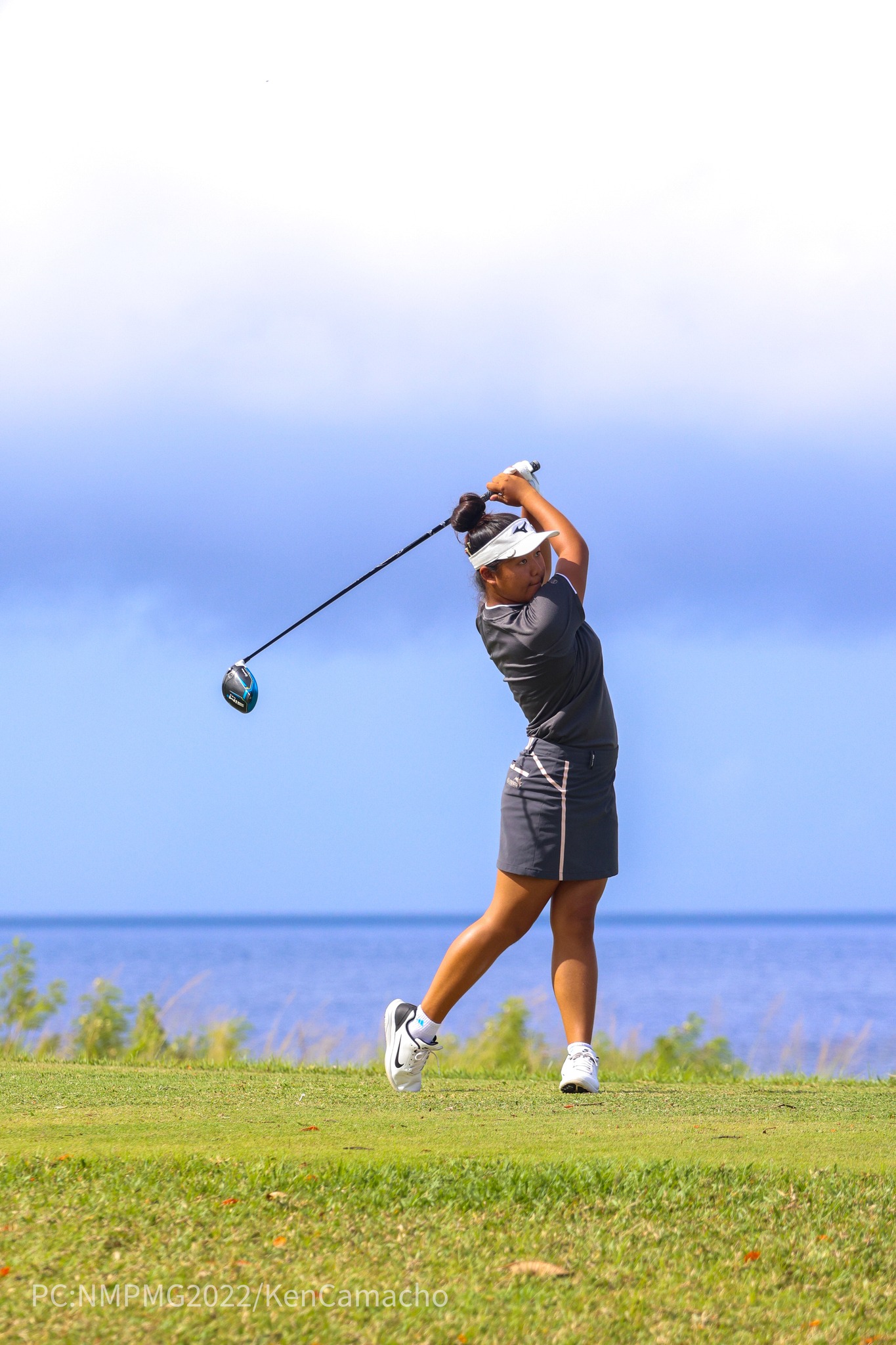 The NMI's Zhimin Jin in action during the Northern Marianas Pacific Mini Games 2022. Jin won the gold in the women’s division.