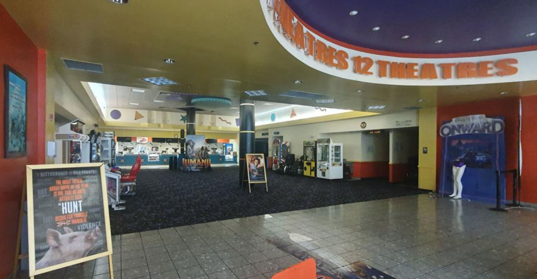 Tango Theatres at the Micronesia Mall are shown on June 16, 2020.
