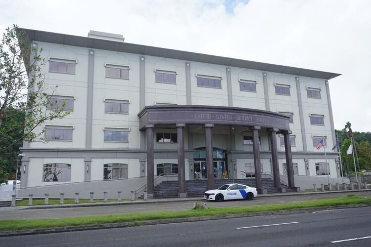 The District Court of Guam is shown Wednesday, Aug. 9, 2023.