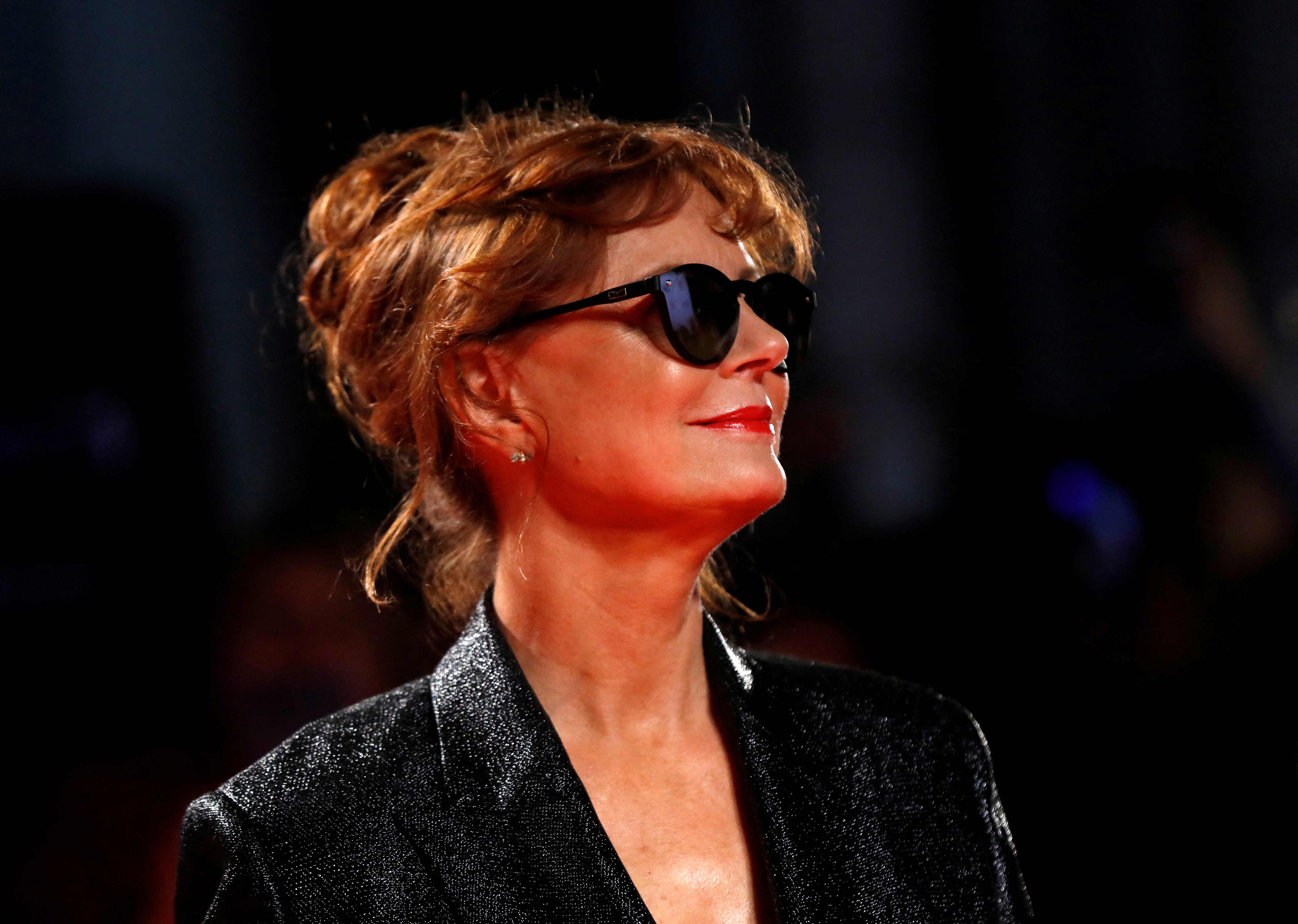 Susan Sarandon arrives for a gala presentation of Blackbird at the Toronto International Film Festival (TIFF) in Toronto, Ontario, Canada September 6, 2019. REUTERS/Mario Anzuoni/File Photo
