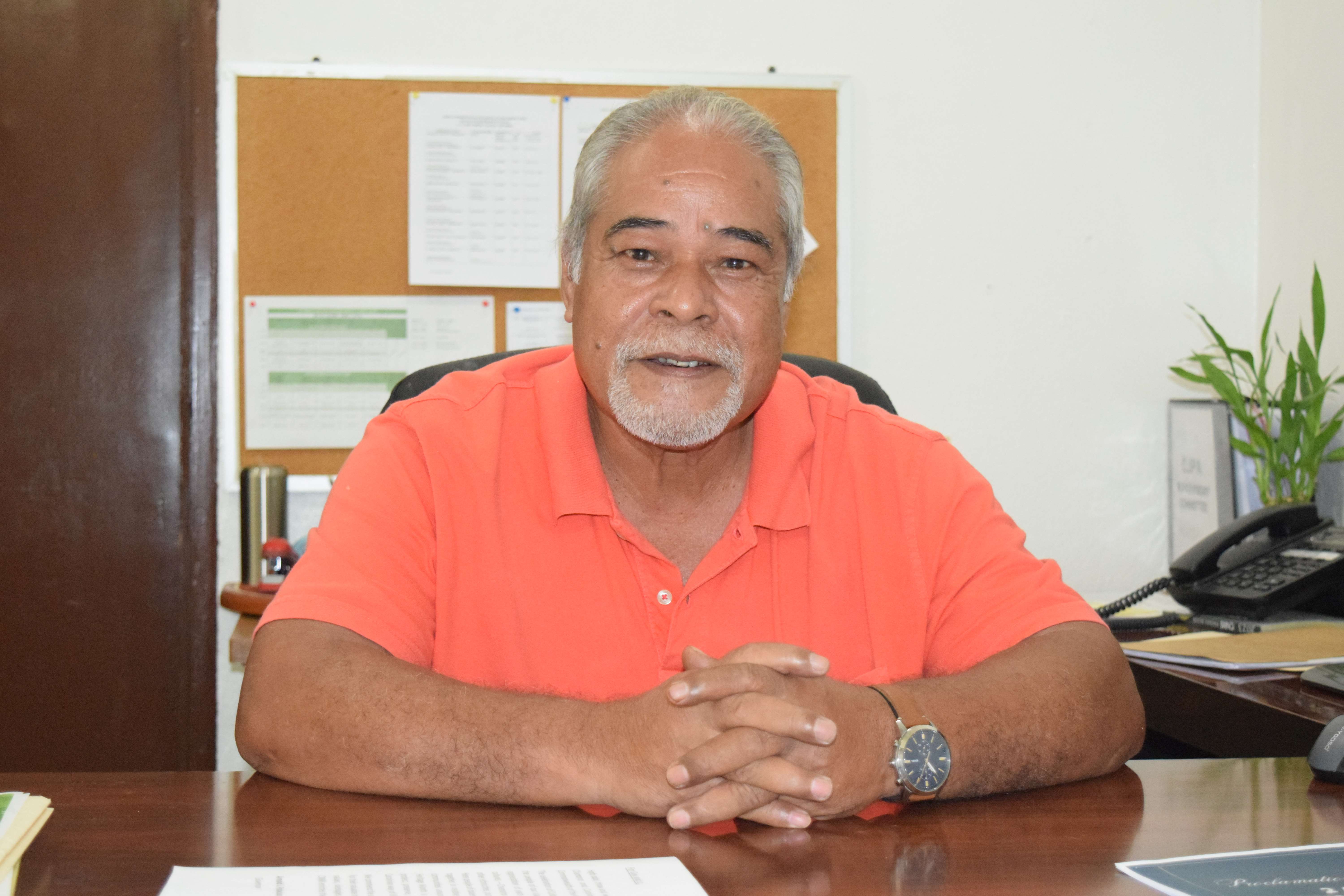 Carolinian Affairs Office Executive Assistant Felix Nogis poses for a photo during an interview on Thursday.