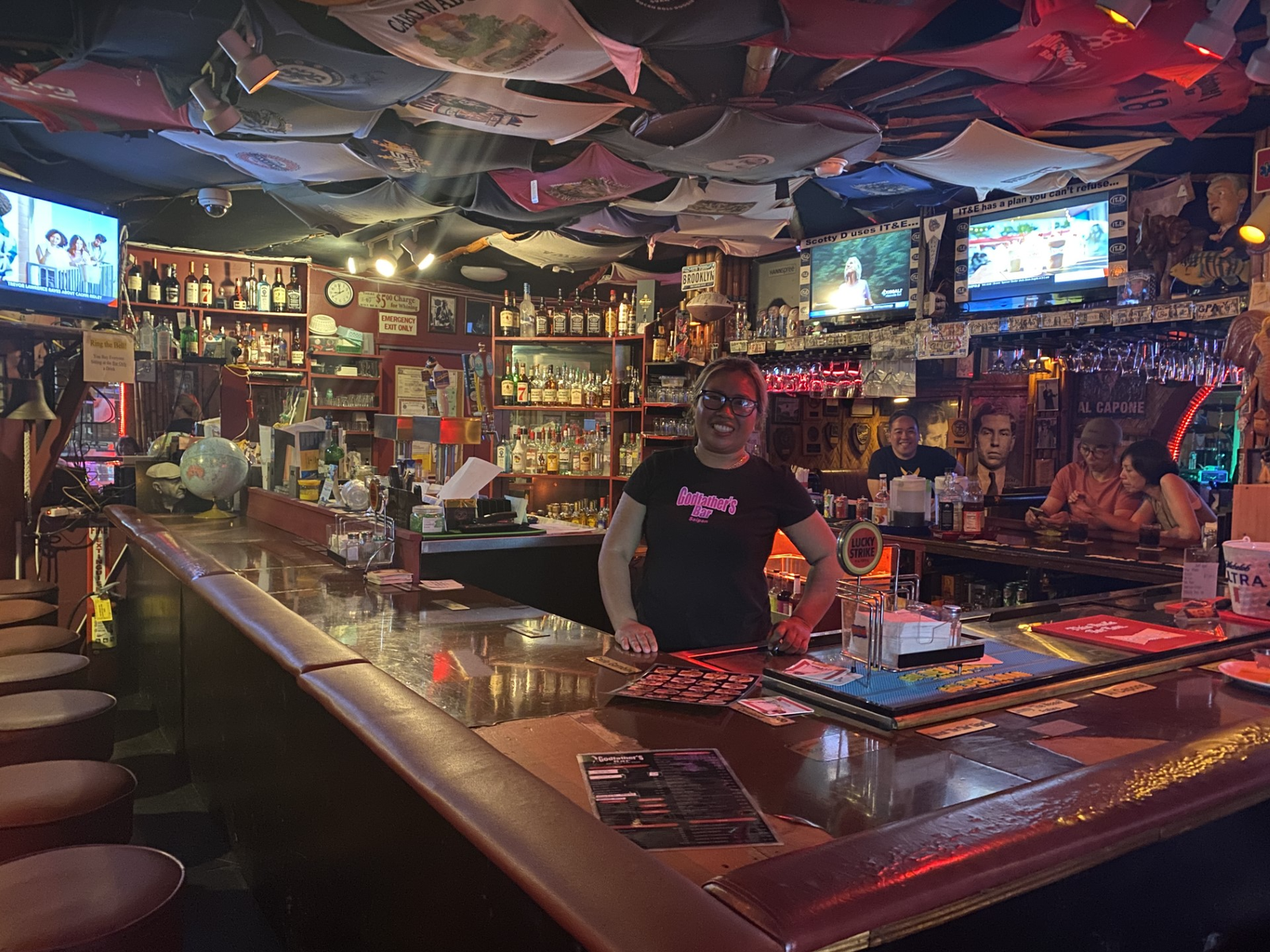 You might say Lourdes Montemayor is something of a consigliere at Godfather’s, the bar she manages along Palm Street in Garapan.