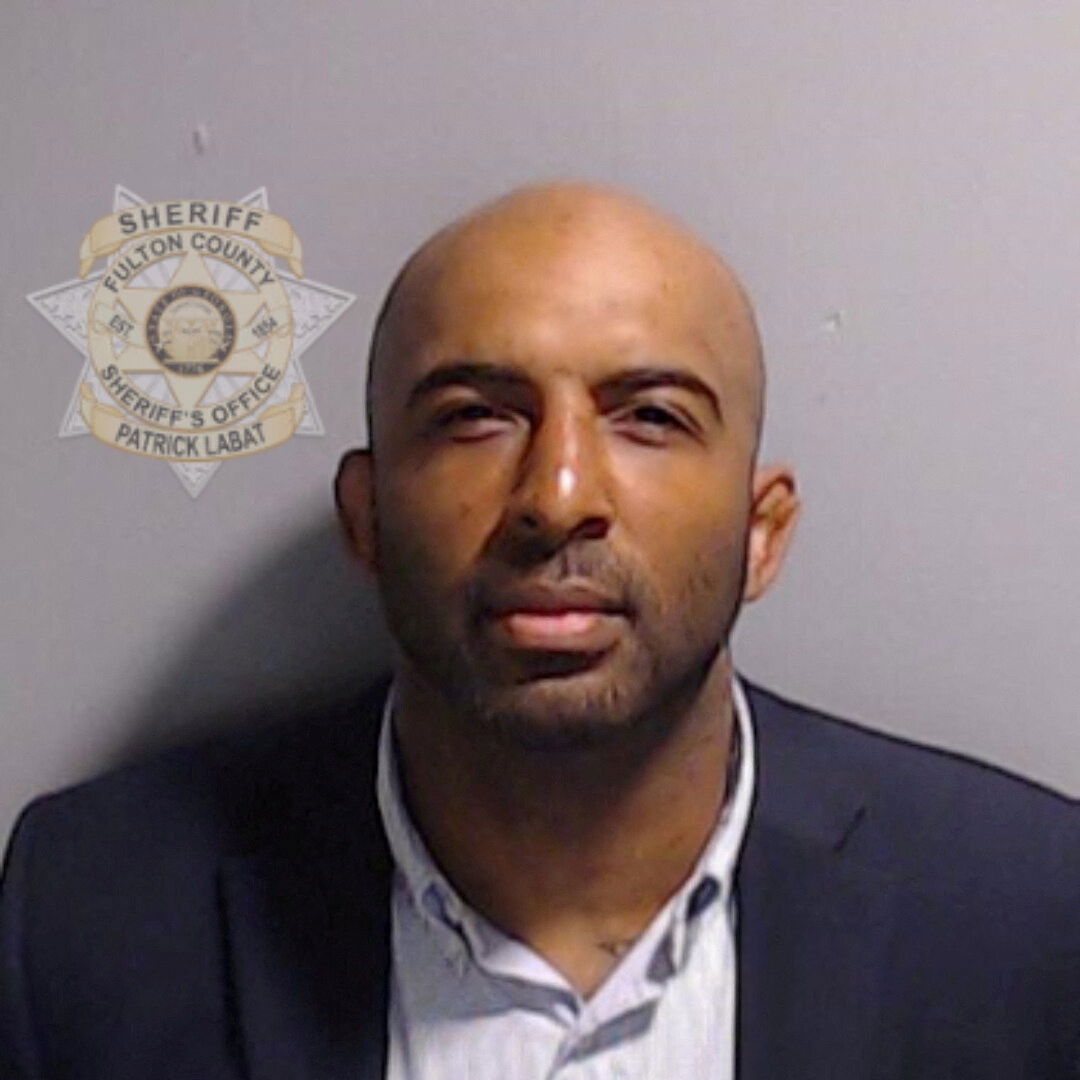 Harrison Floyd is shown in a police booking mugshot released by the Fulton County Sheriff's Office, after a Grand Jury brought back indictments against former U.S. President Donald Trump and 18 of his allies in their attempt to overturn the state's 2020 election results in Atlanta, Georgia, U.S., August 24, 2023. Fulton County Sheriff's Office/Handout via REUTERS/File Photo