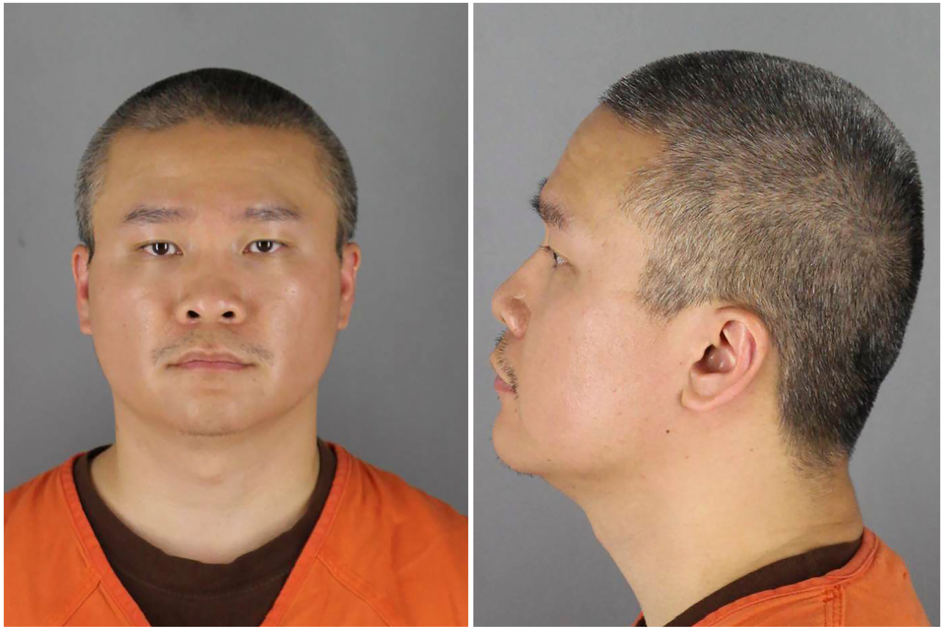 Former Minnesota police officer Tou Thao poses in a combination of booking photographs at Hennepin County Jail in Minneapolis, Minnesota, U.S. June 3, 2020. Hennepin County Sheriff's Office/Handout via REUTERS/File Photo