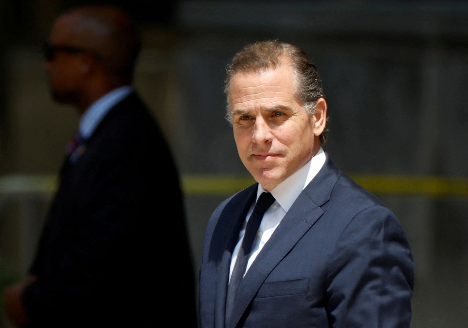Hunter Biden, son of President Joe Biden, departs federal court after a plea hearing on two misdemeanor charges of willfully failing to pay income taxes in Wilmington, Delaware,  July 26, 2023.