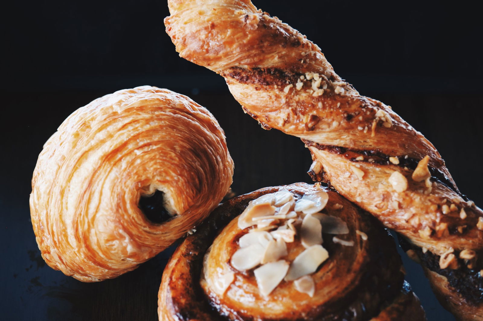 French pastries that goes best with Cha's drinks. 