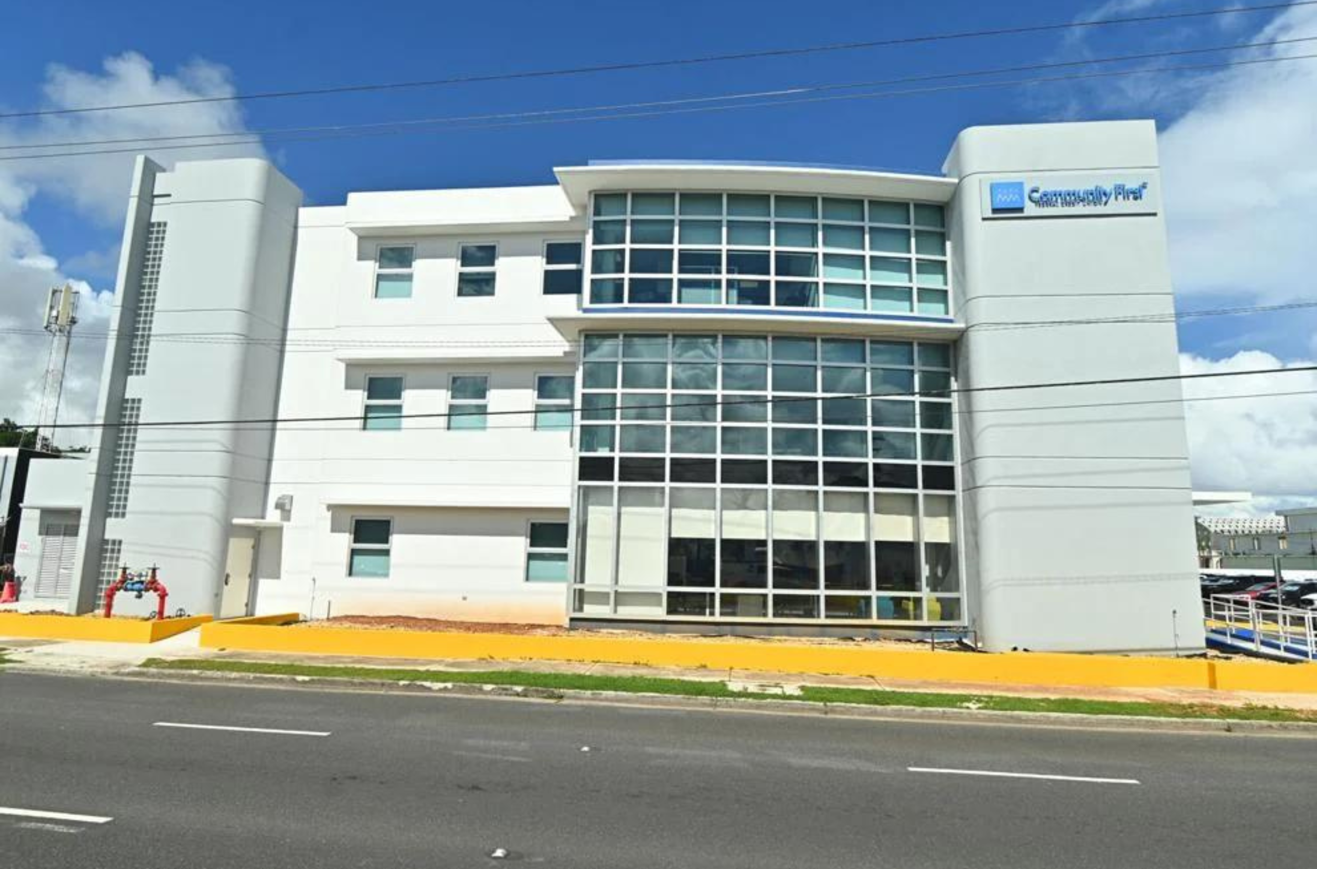 The new Community First Guam Federal Credit Union location is seen Wednesday, Sept. 6, 2023, in Hagåtña.