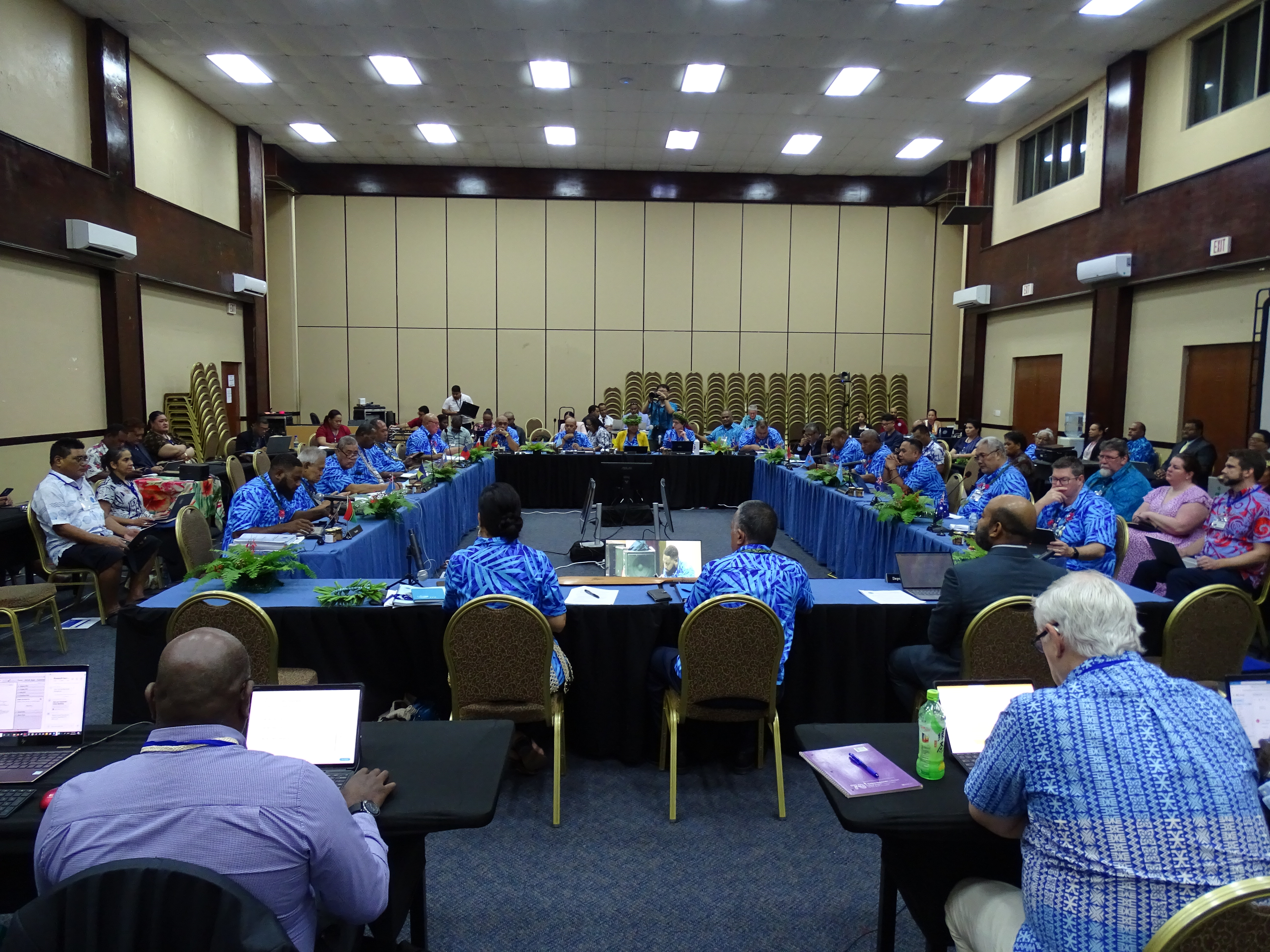 Forum Fisheries Agency fisheries ministers met in Majuro in July for their annual meeting.