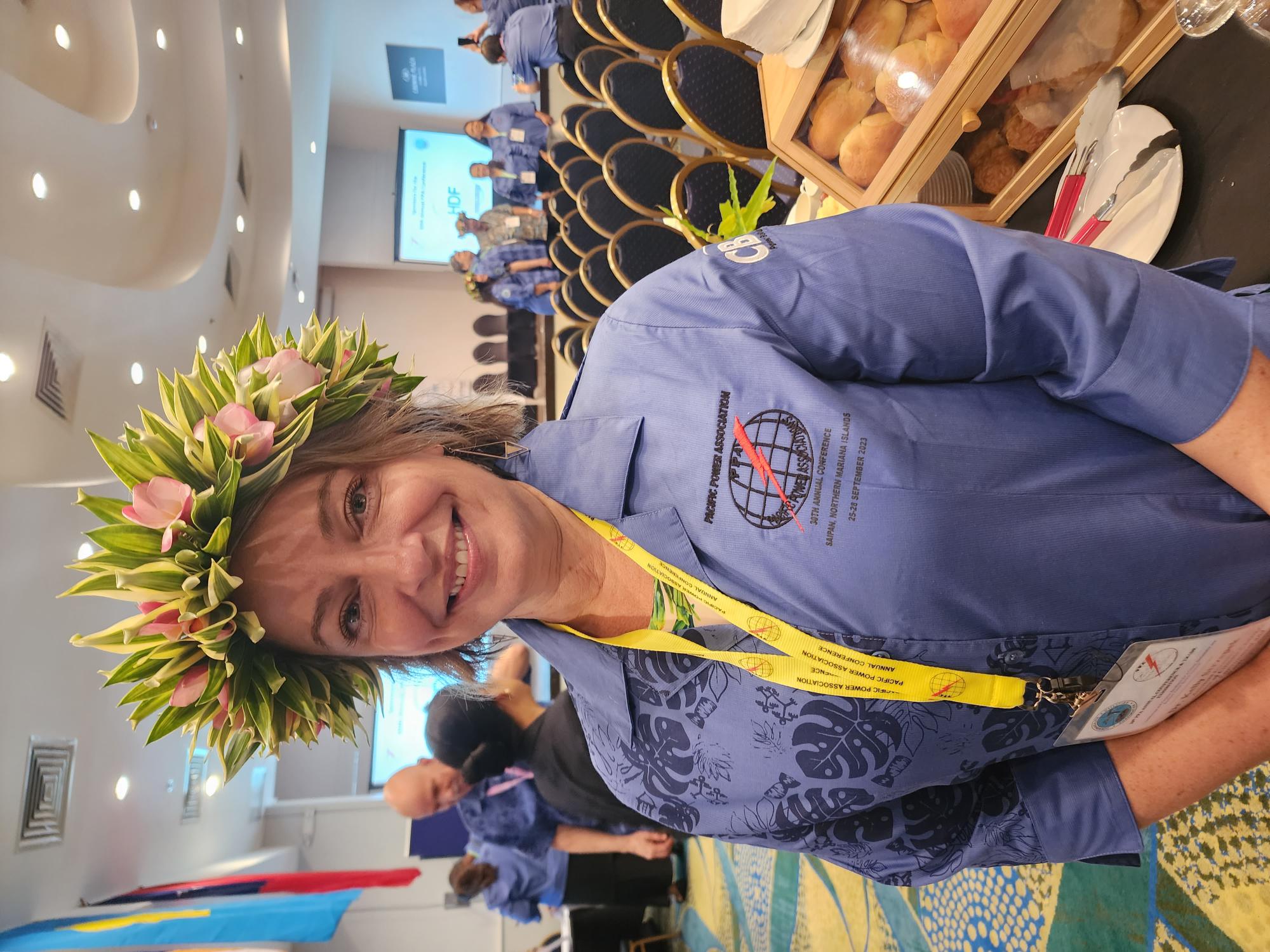 The keynote speaker for the official opening of the 30th Pacific Power Association Annual Conference and Trade Exhibition on Tuesday, Dr. Kelly Strzepek, is a scientist who is also an assistant director of the Australian Department of Climate Change, Energy, the Environment and Water.