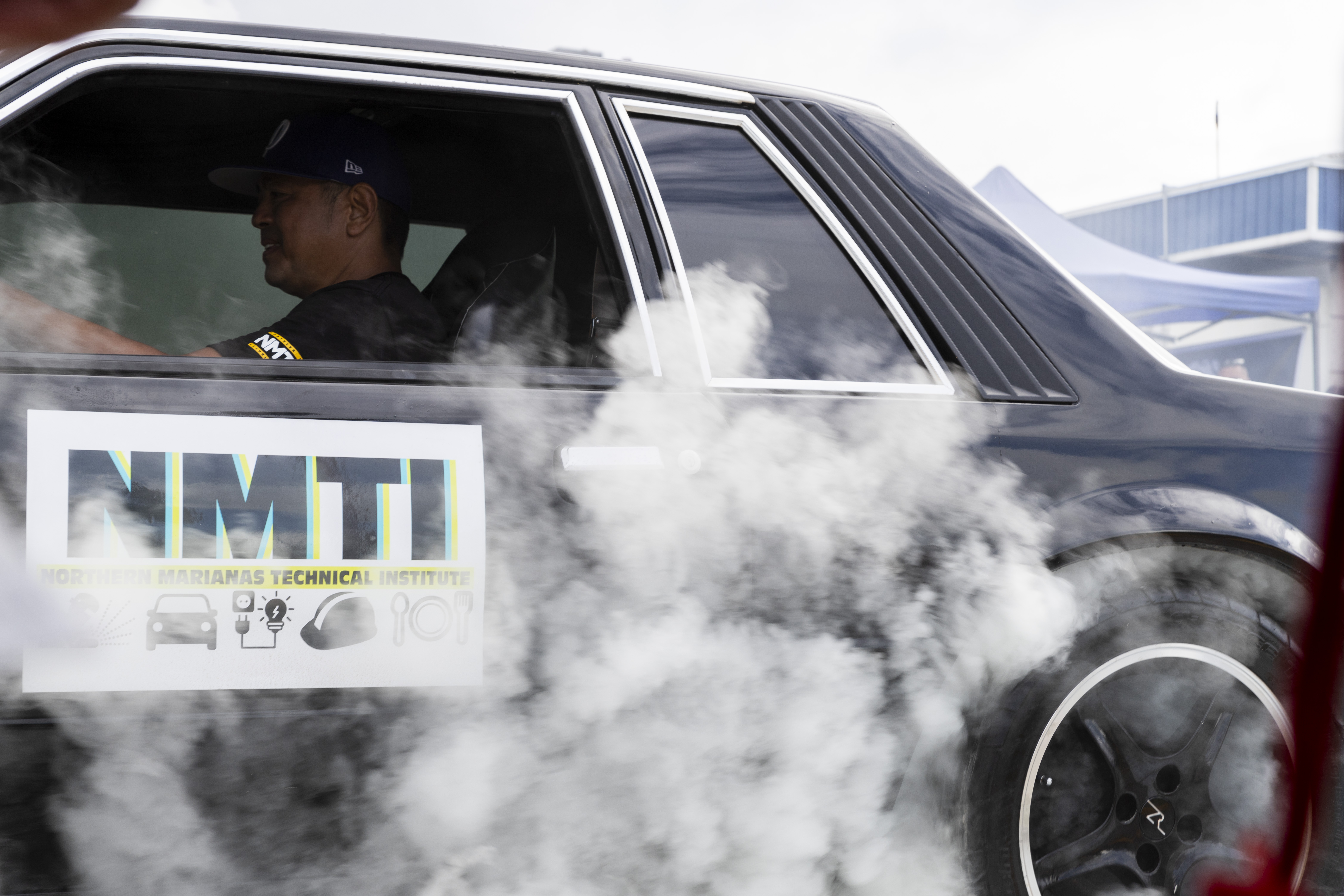 This year’s NMTech Burn Out competition will take place on Saturday, Sept. 9, in  JKPL’s rear parking lot.